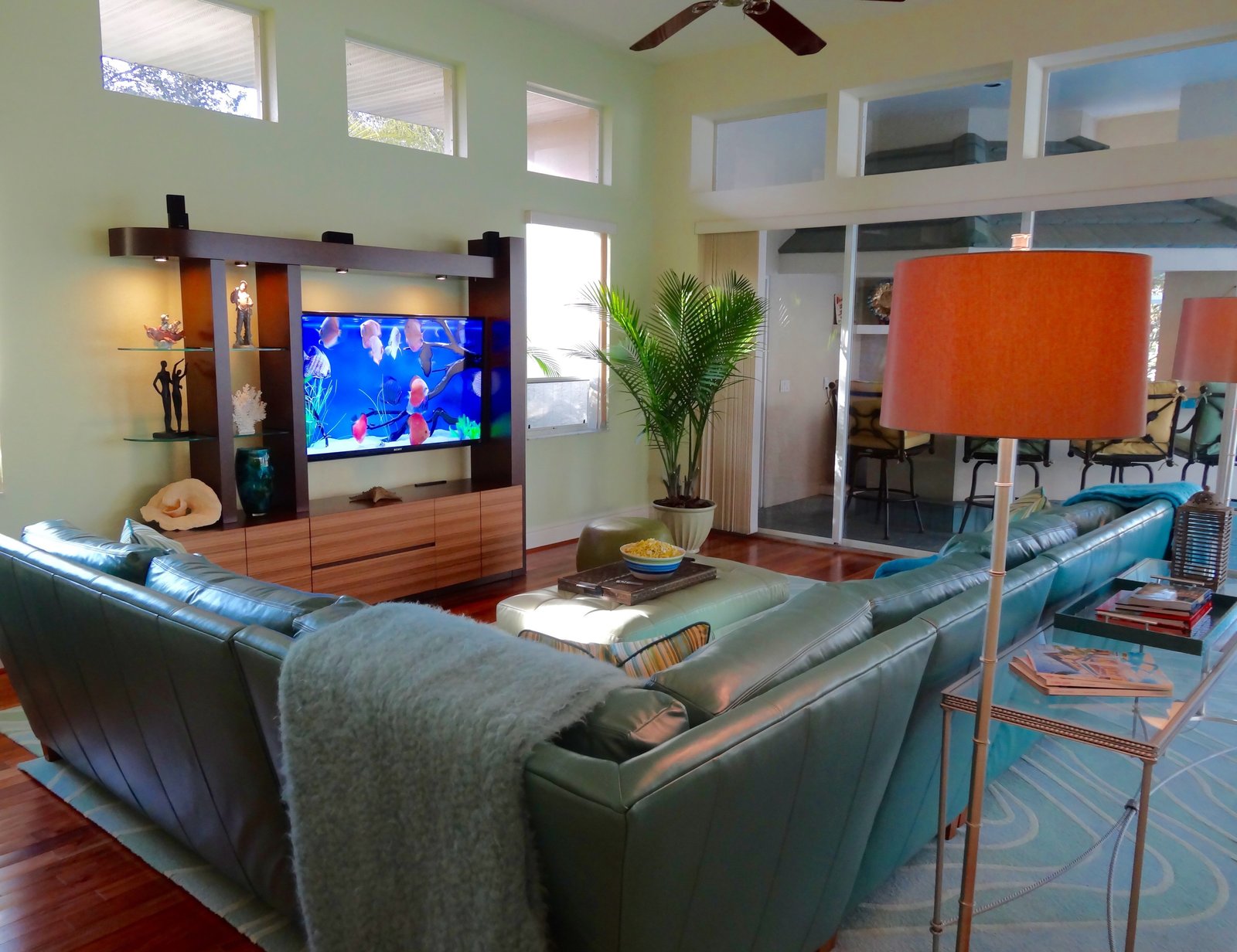 Florida Contemporary Living Room Design