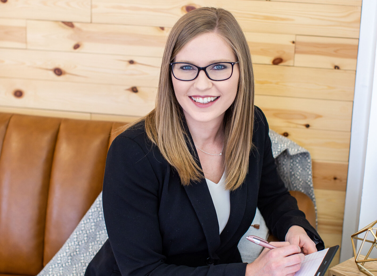 business branding woman working