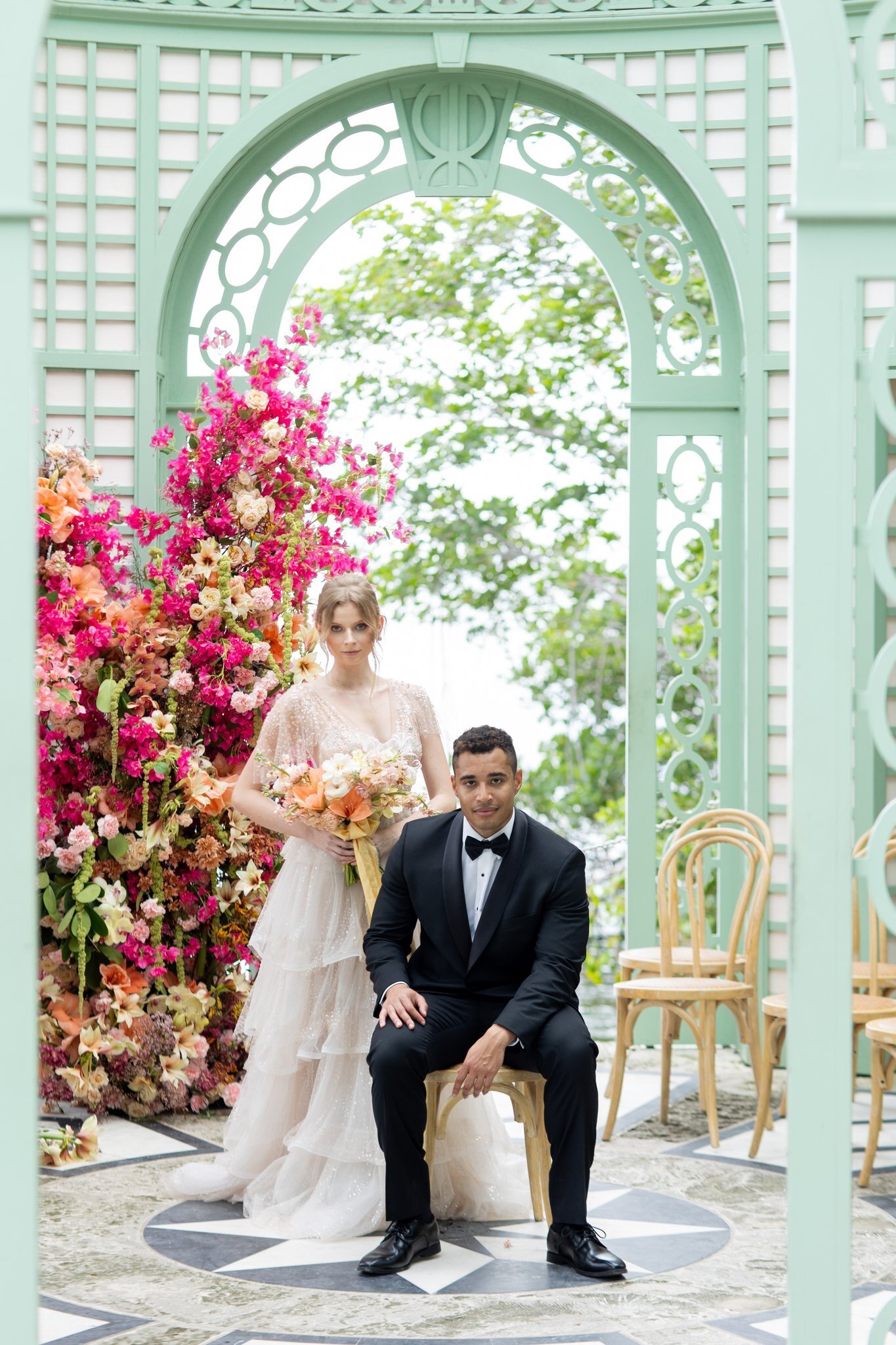 Vizcaya Gardens Miami Wedding0056