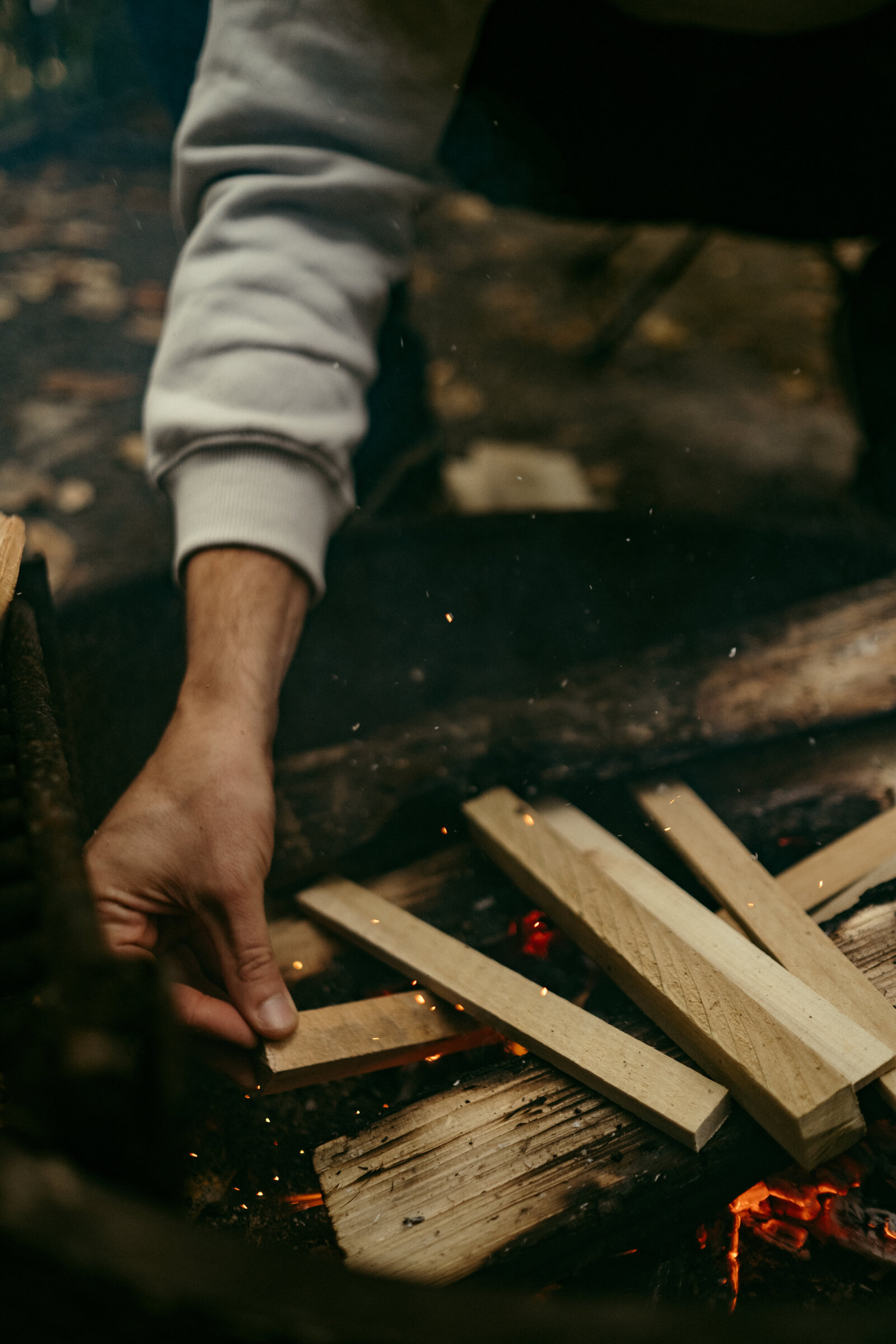 Lincoln NH Camping Engagement Session