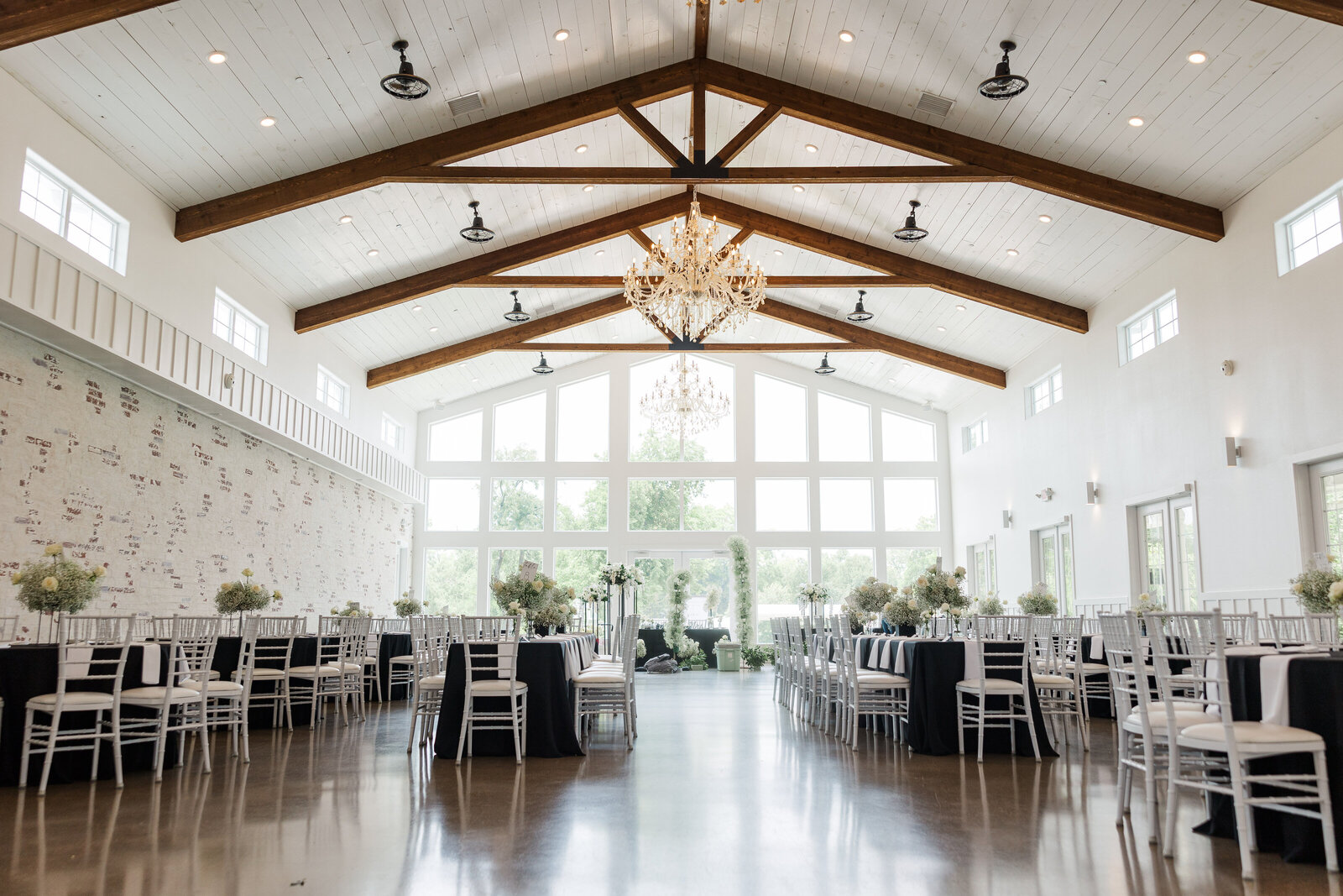 Wedding reception venue photography