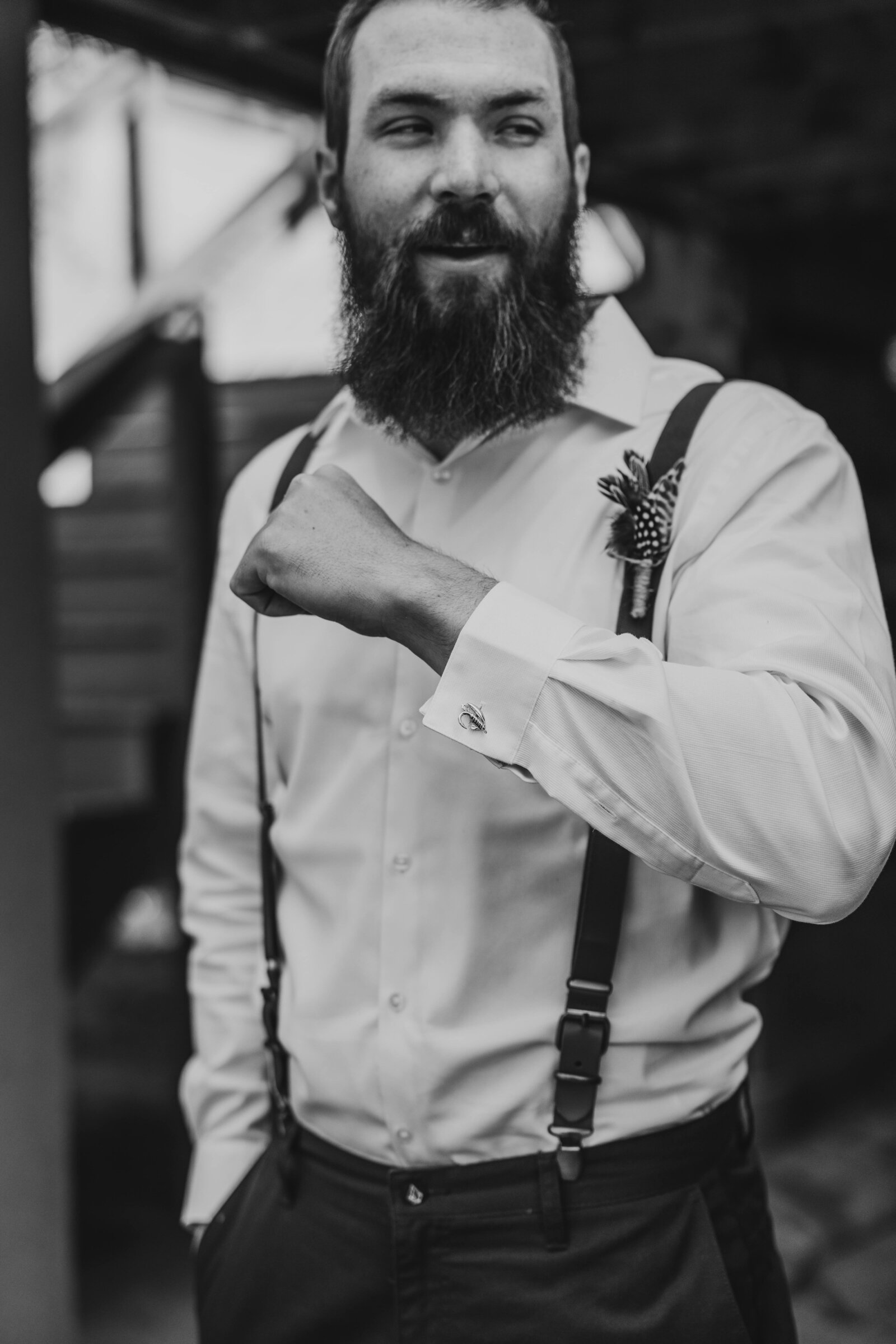 groom suspenders