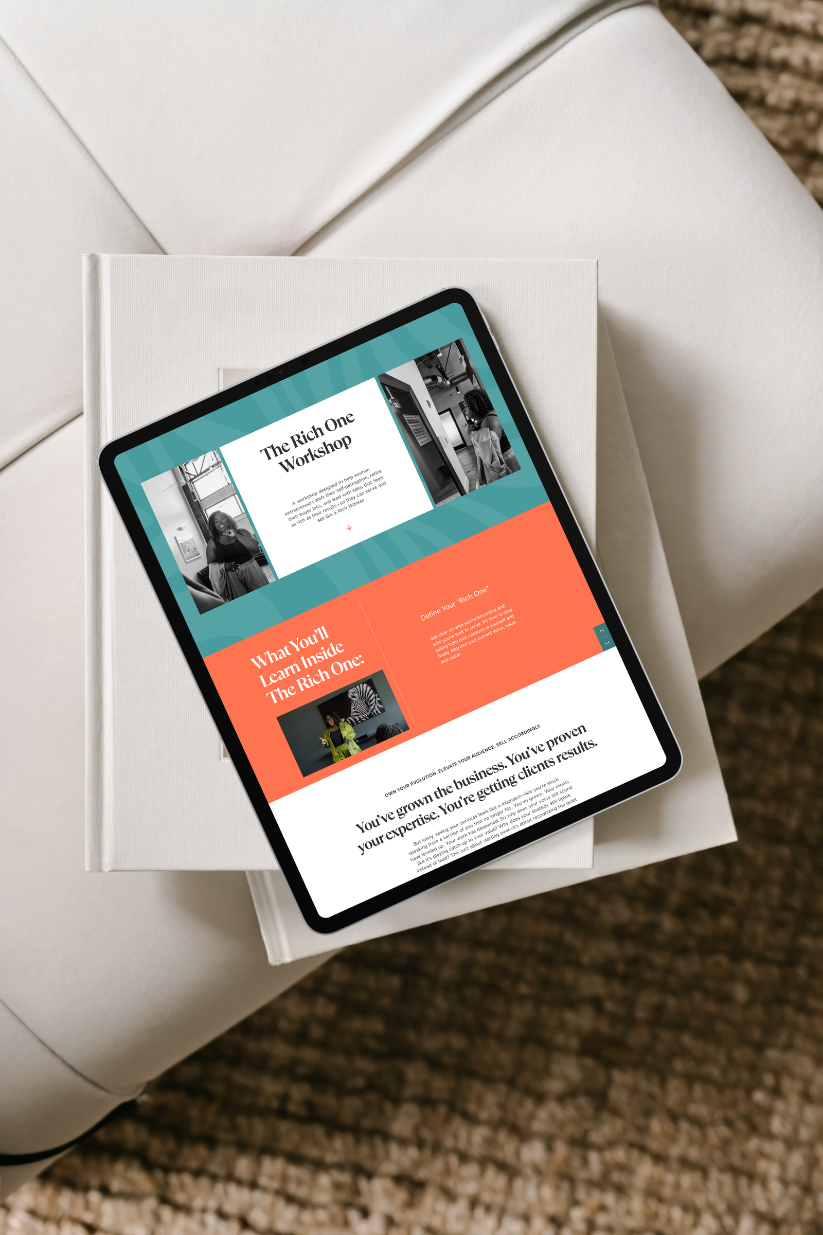 showit sales page website