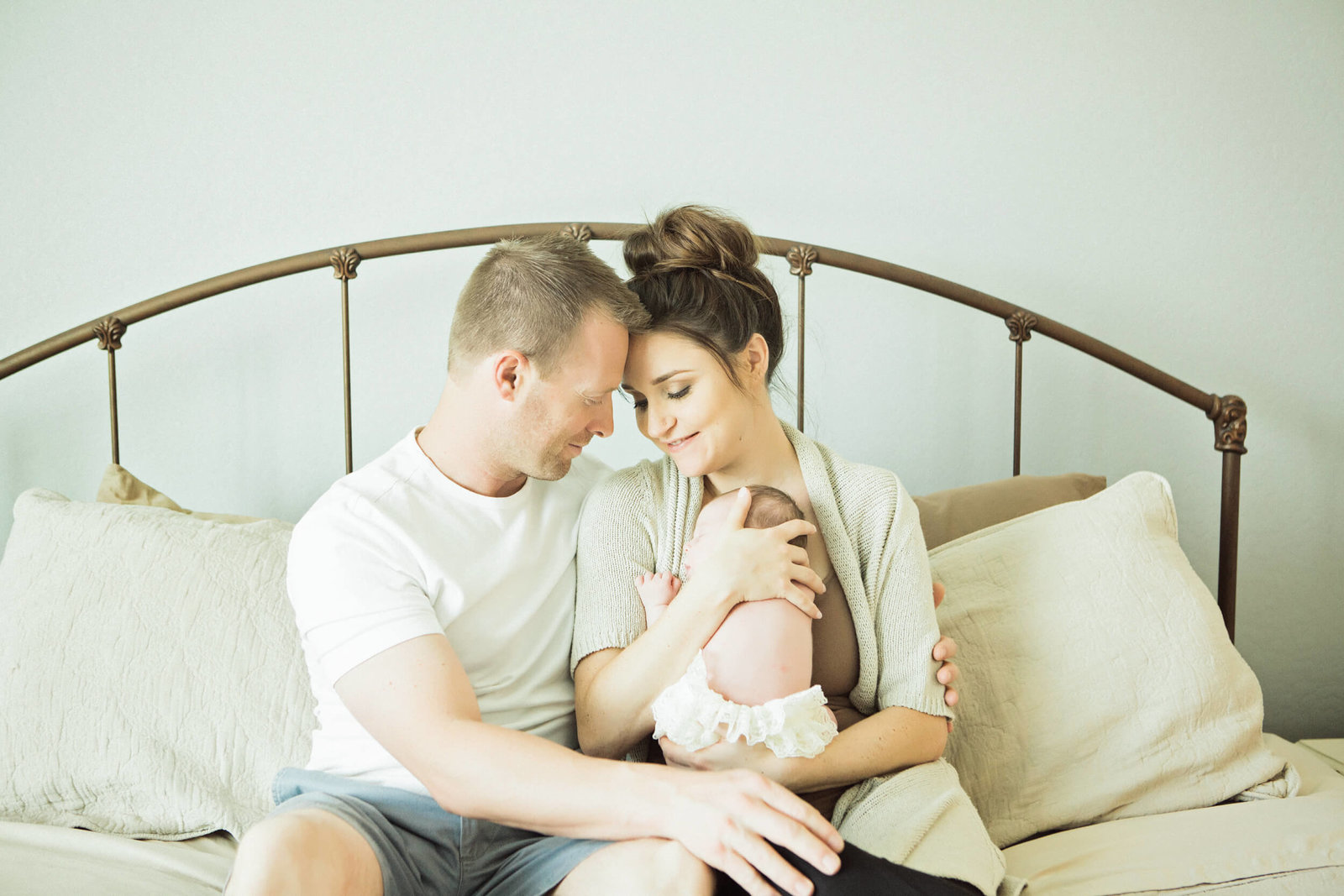 in home newborn sessions gilbert