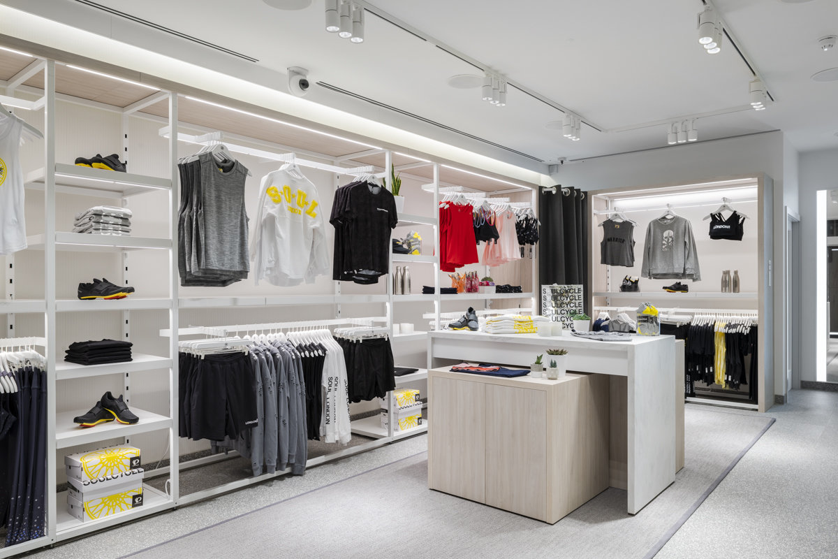 retail interior photographer london soulcycle