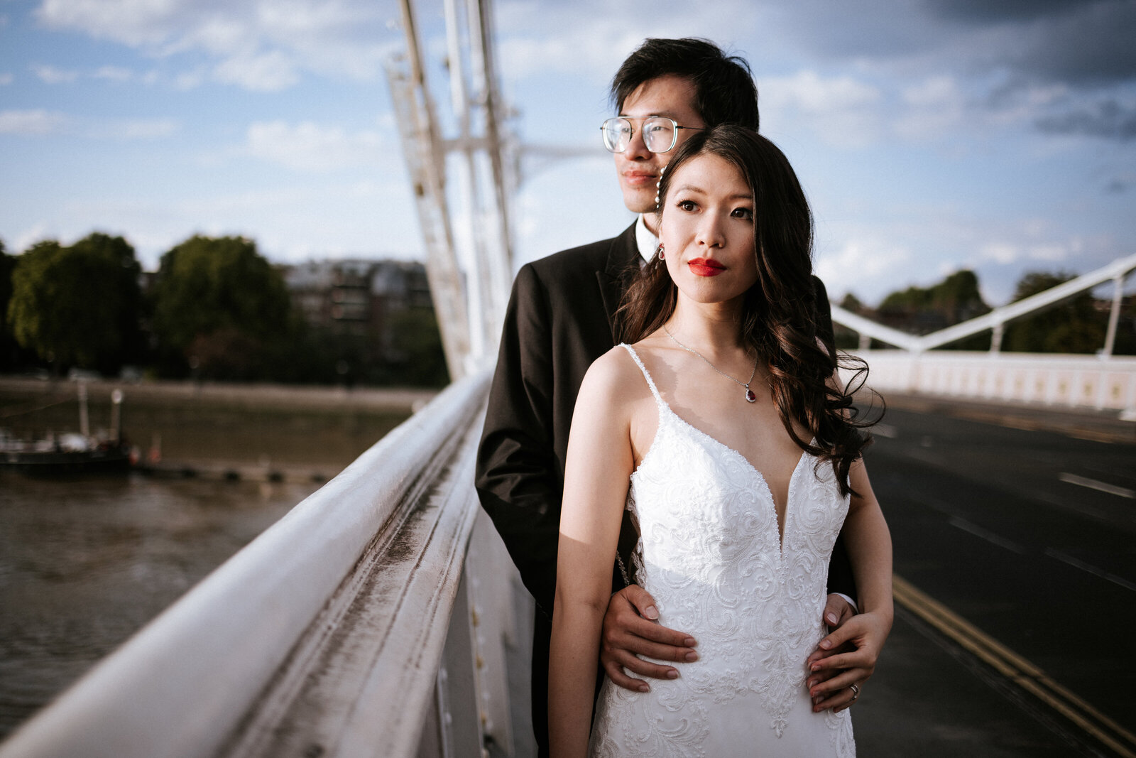 albert bridge wedding