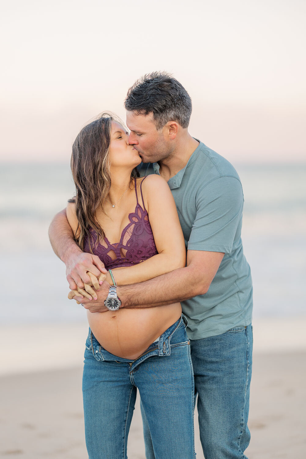 Playalinda Beach - Maternity Session Thomson_14