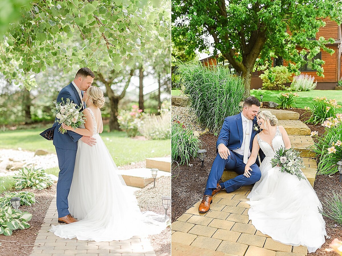 Mint Green & Navy Summer Wedding at Pear Tree Estate | Champaign, IL_0037