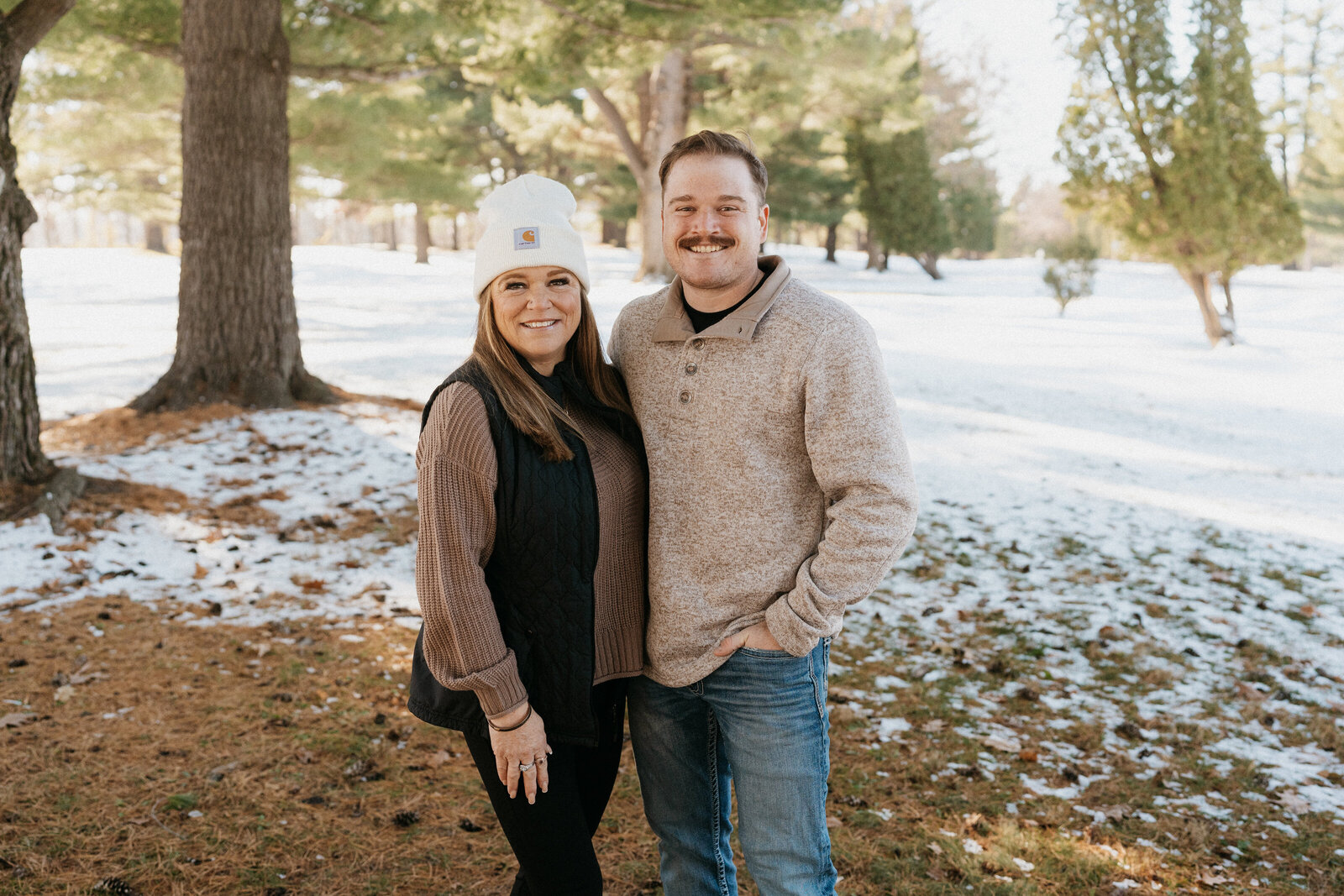 Iowa Family Photos Winter Christmas Card-21