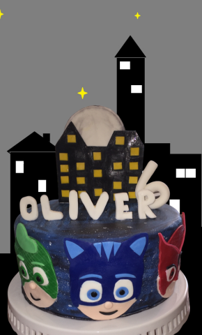 pj mask cake
