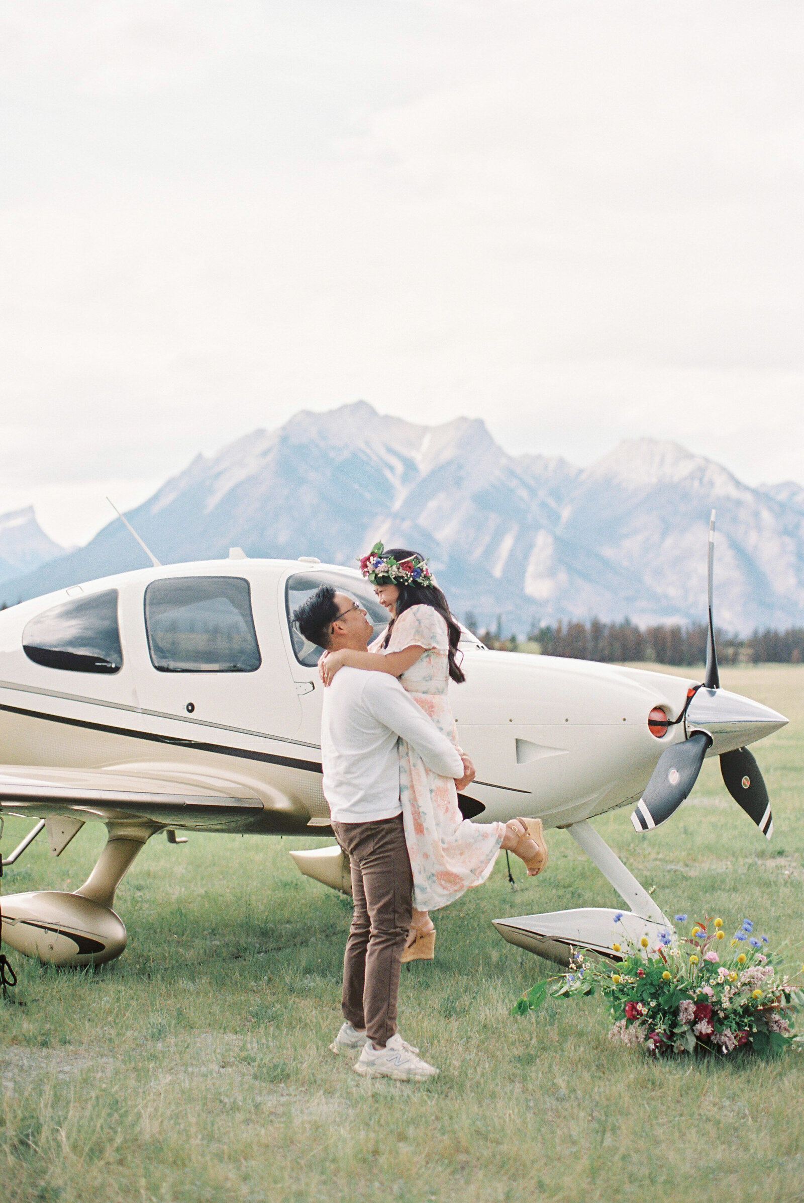 Jasper Engagement Session in Rocky Mountains