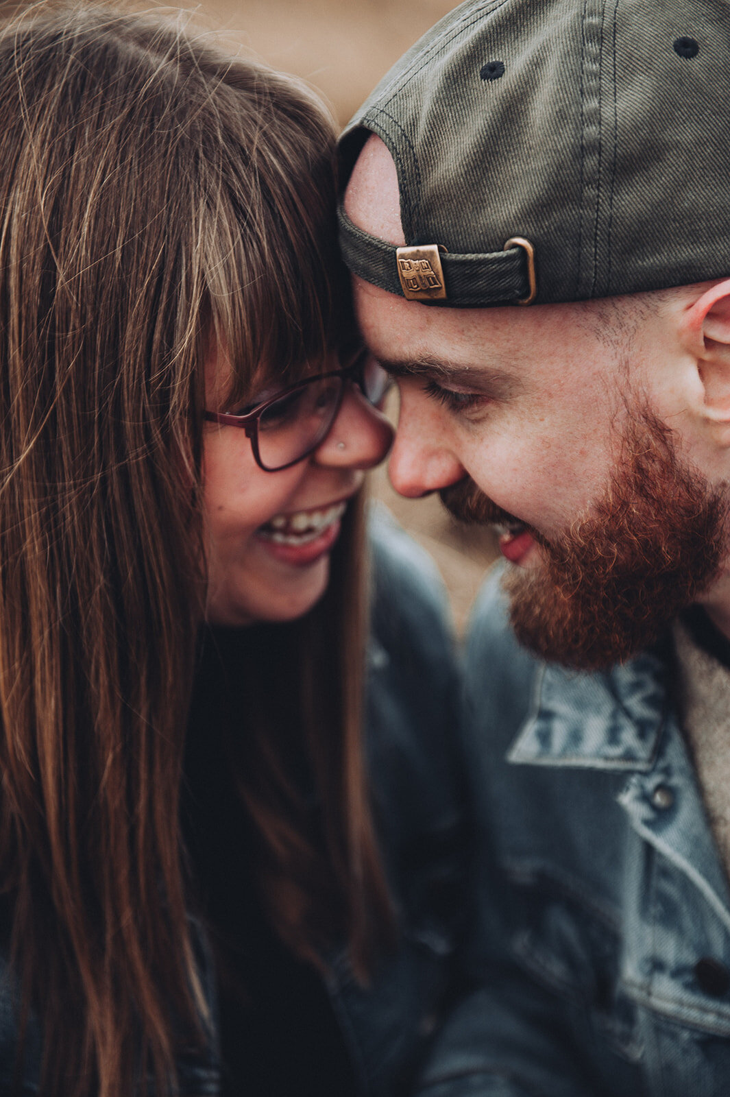 Couple shoot on the beach in Deal, Kent