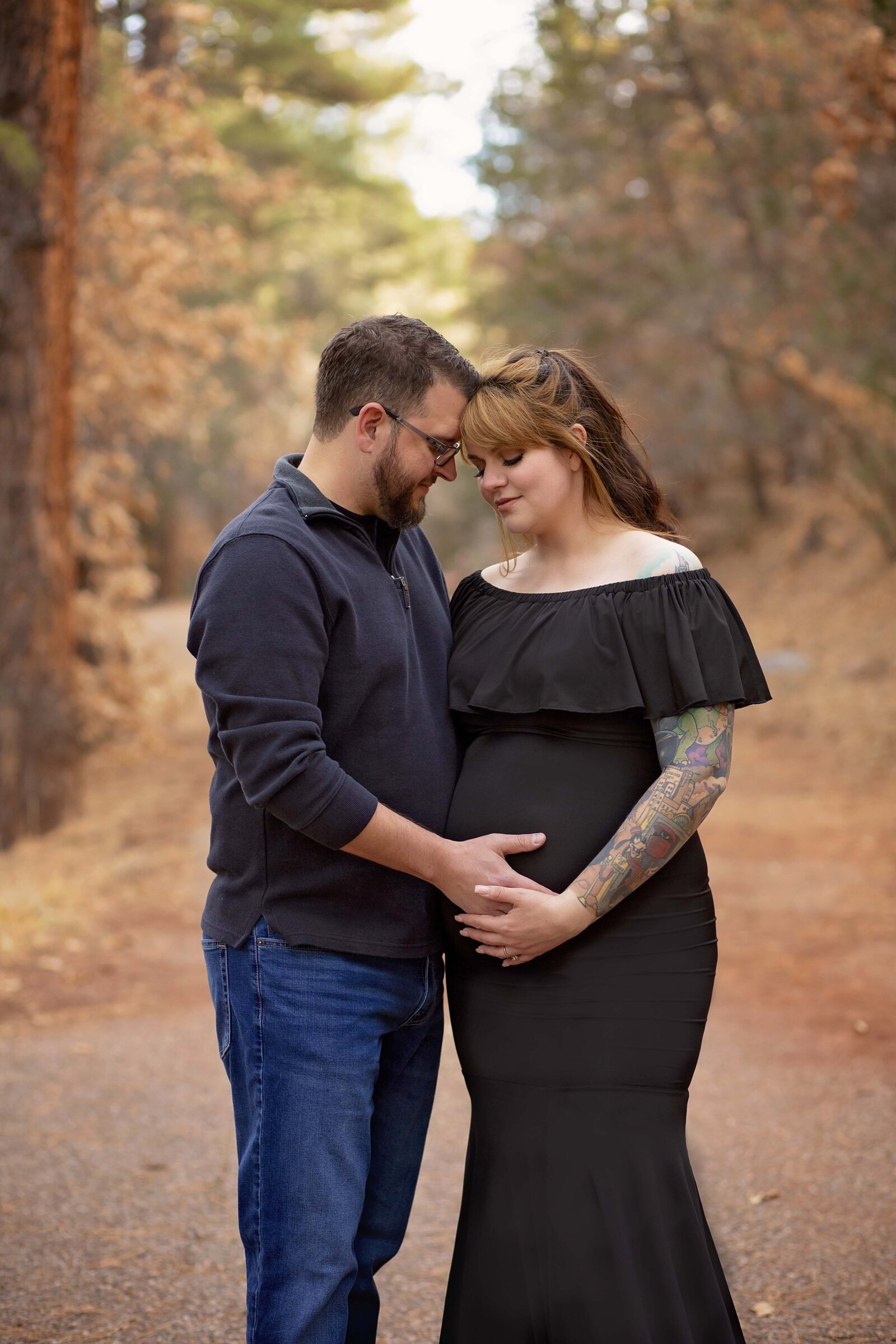 ABQ-maternity-session-black-chicaboo-dress