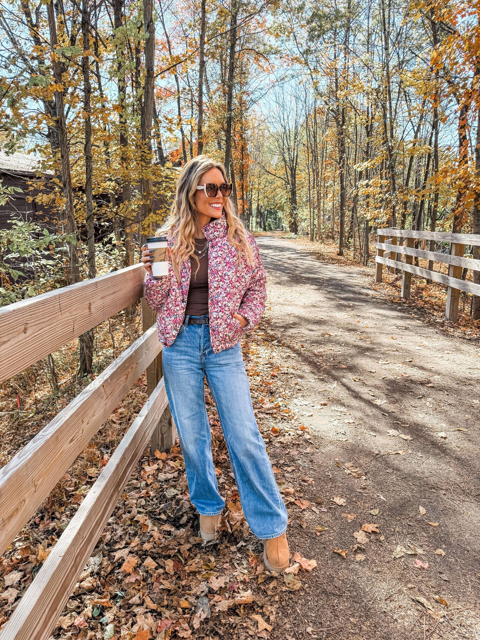 Tori Gerbig on a trail
