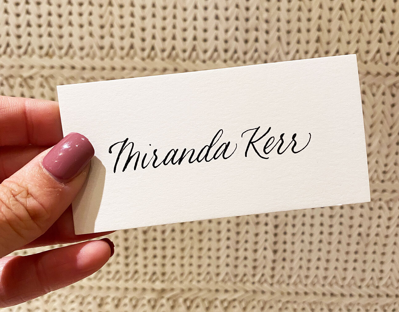 MirandaKerrPlacecard
