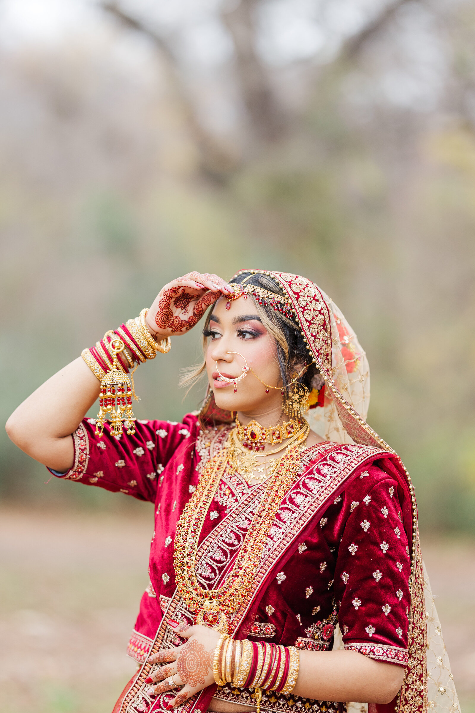 Bride-bengali-wedding-in-bridal-dress