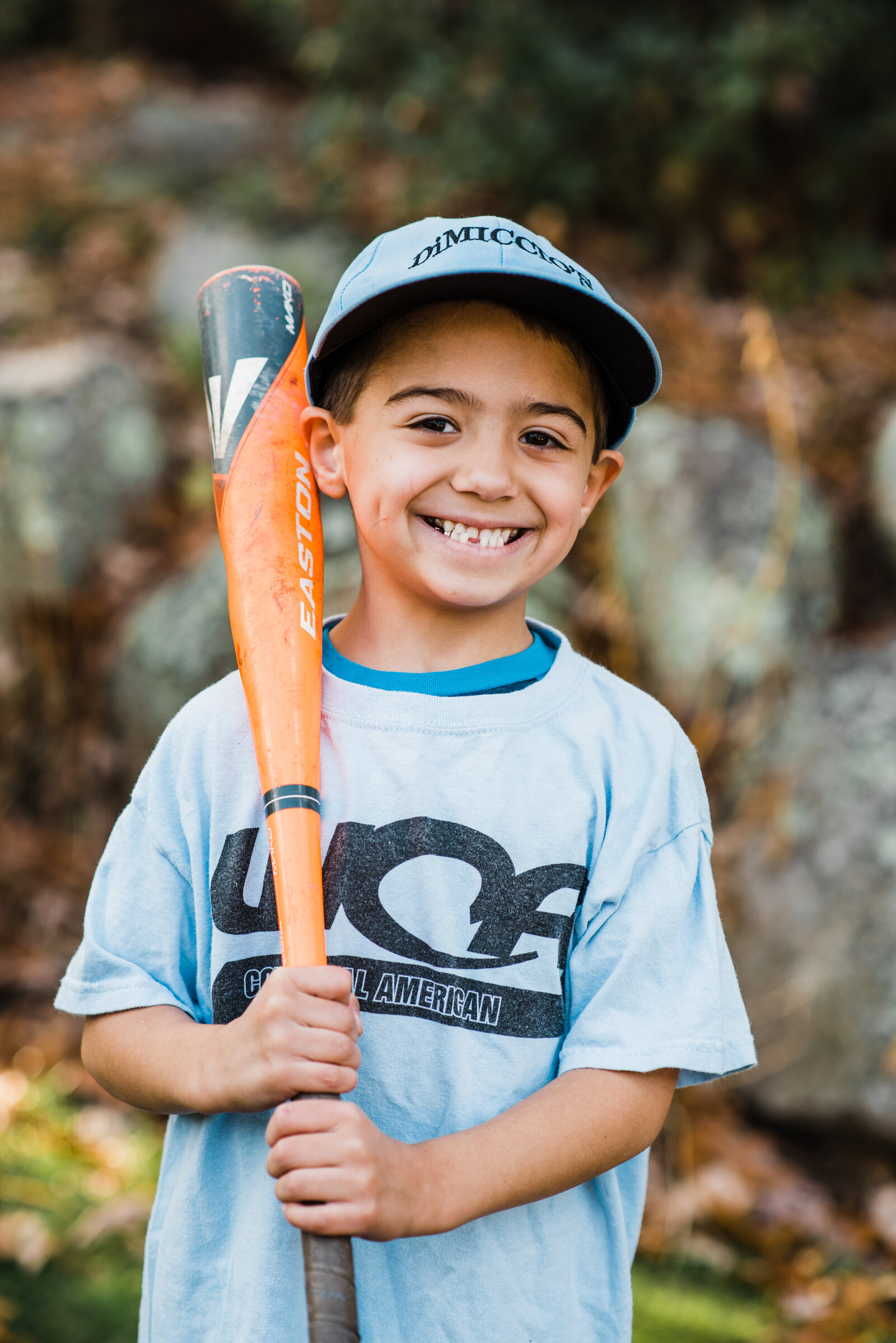 boy with baseball bat