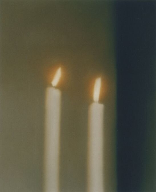 Two Candles [497-1] » Art » Gerhard Richter
