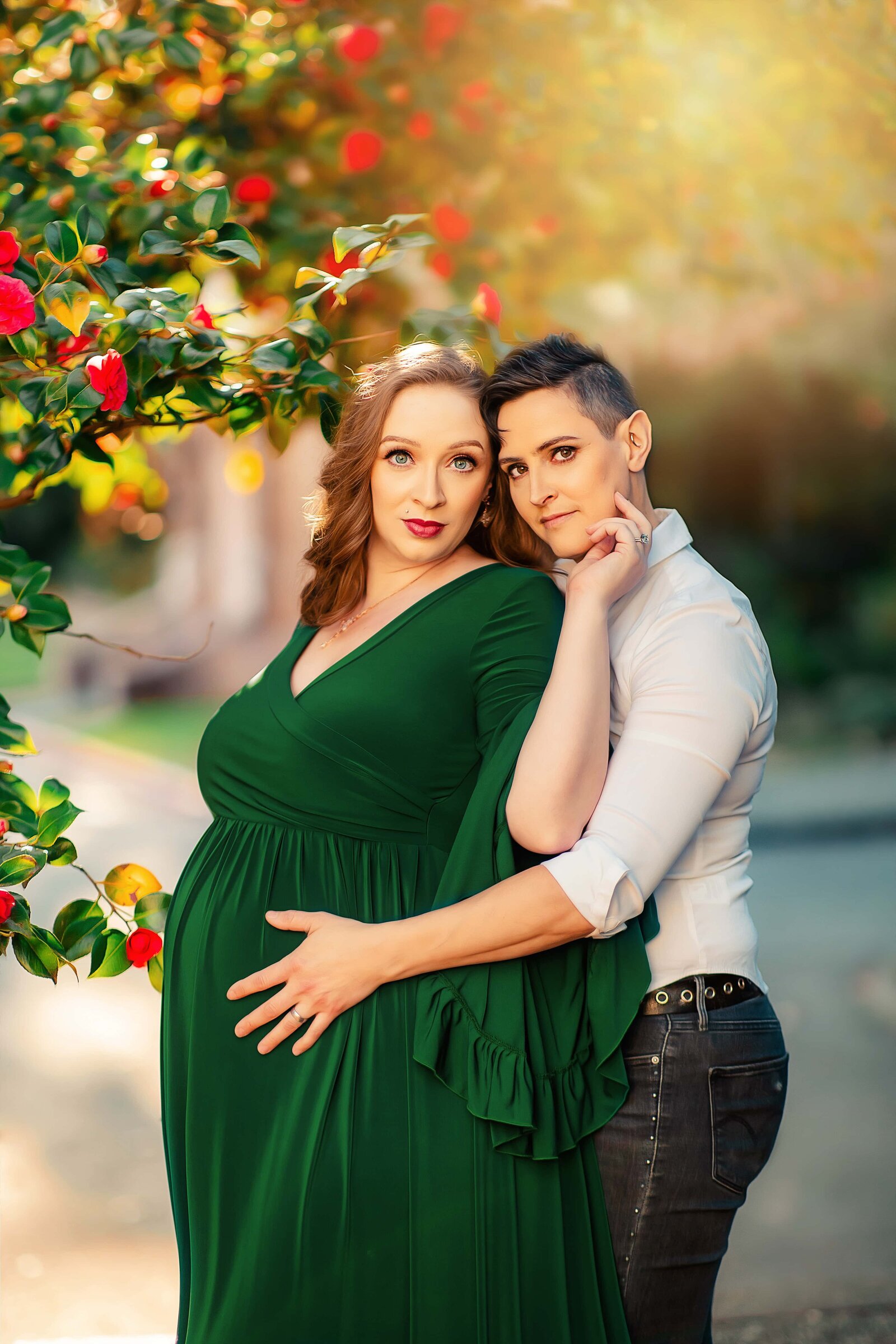 Same-Sex-Maternity-Photos-Seattle