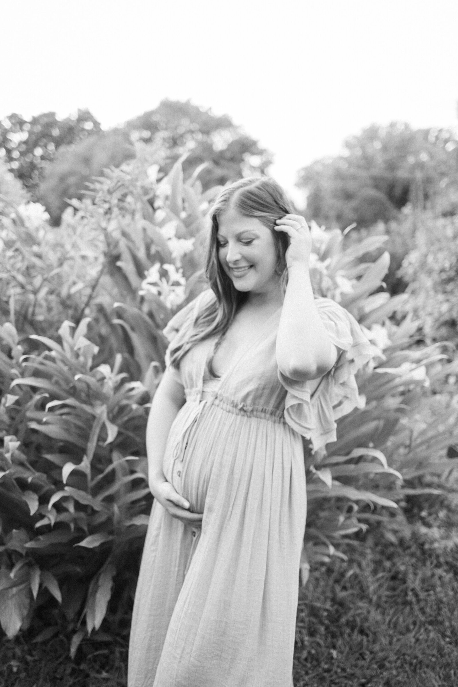 Beach Maternity Portraits - Creative Maternity Photos in Virginia