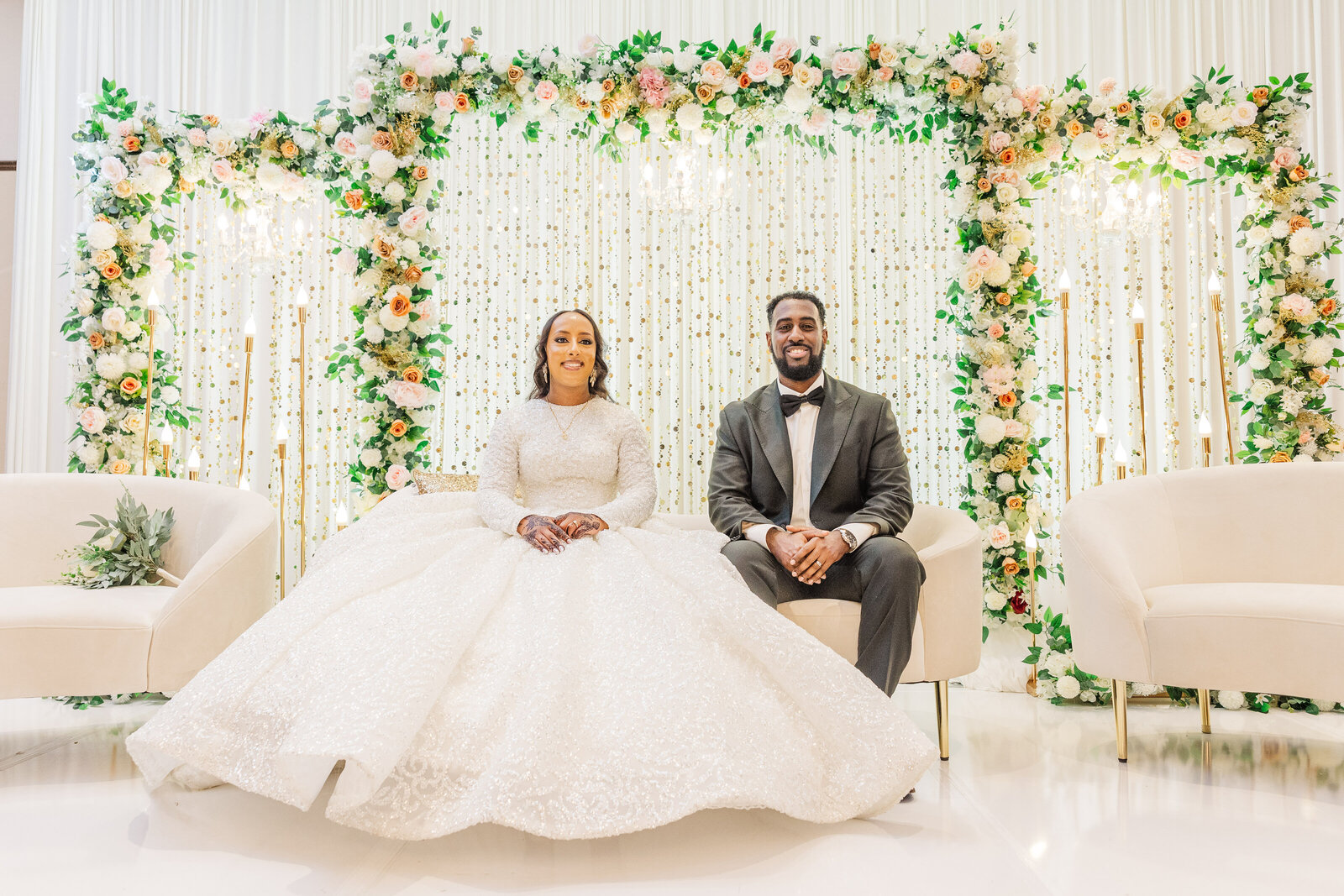 Bride-and-groom-on-stage