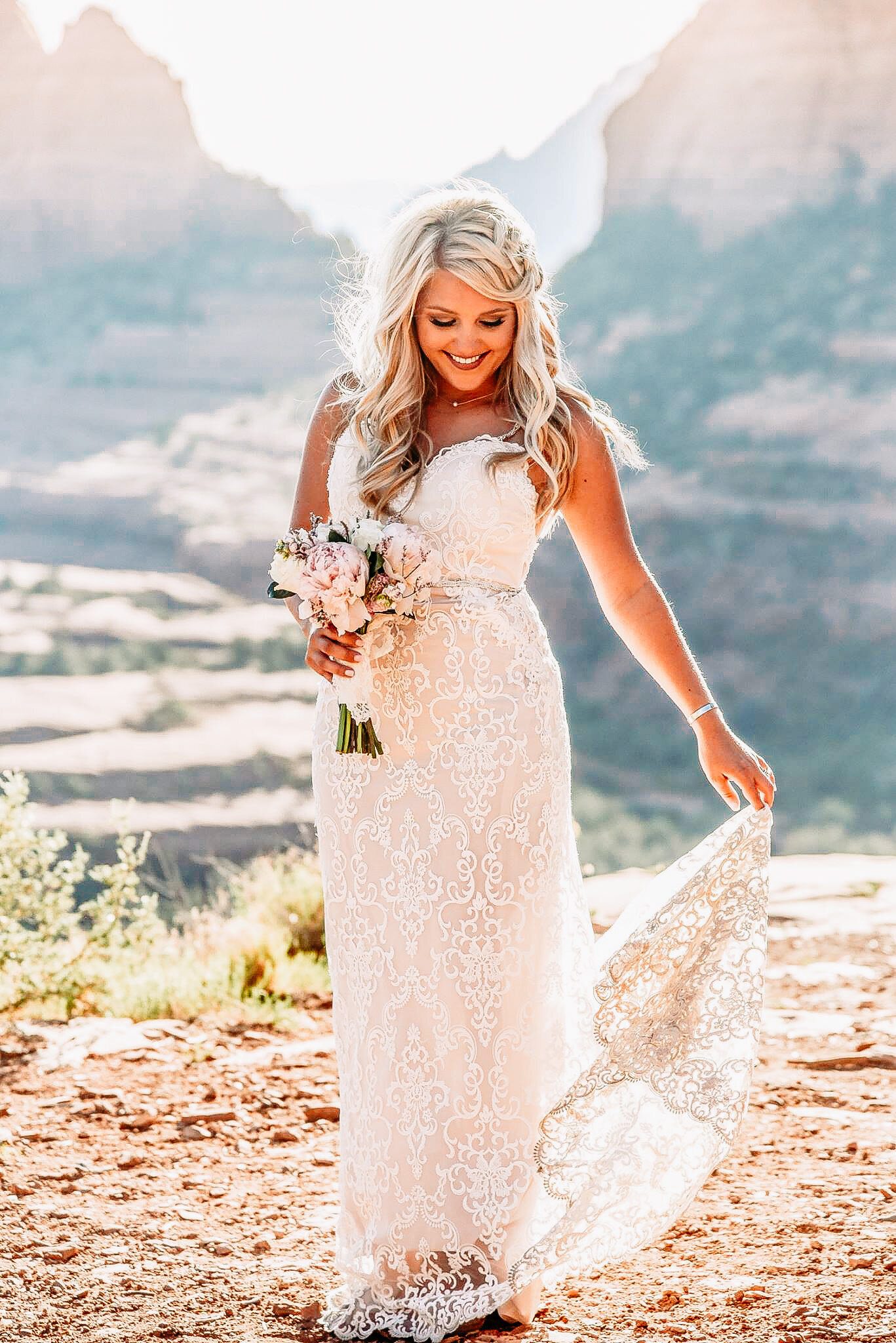 bride in sedona