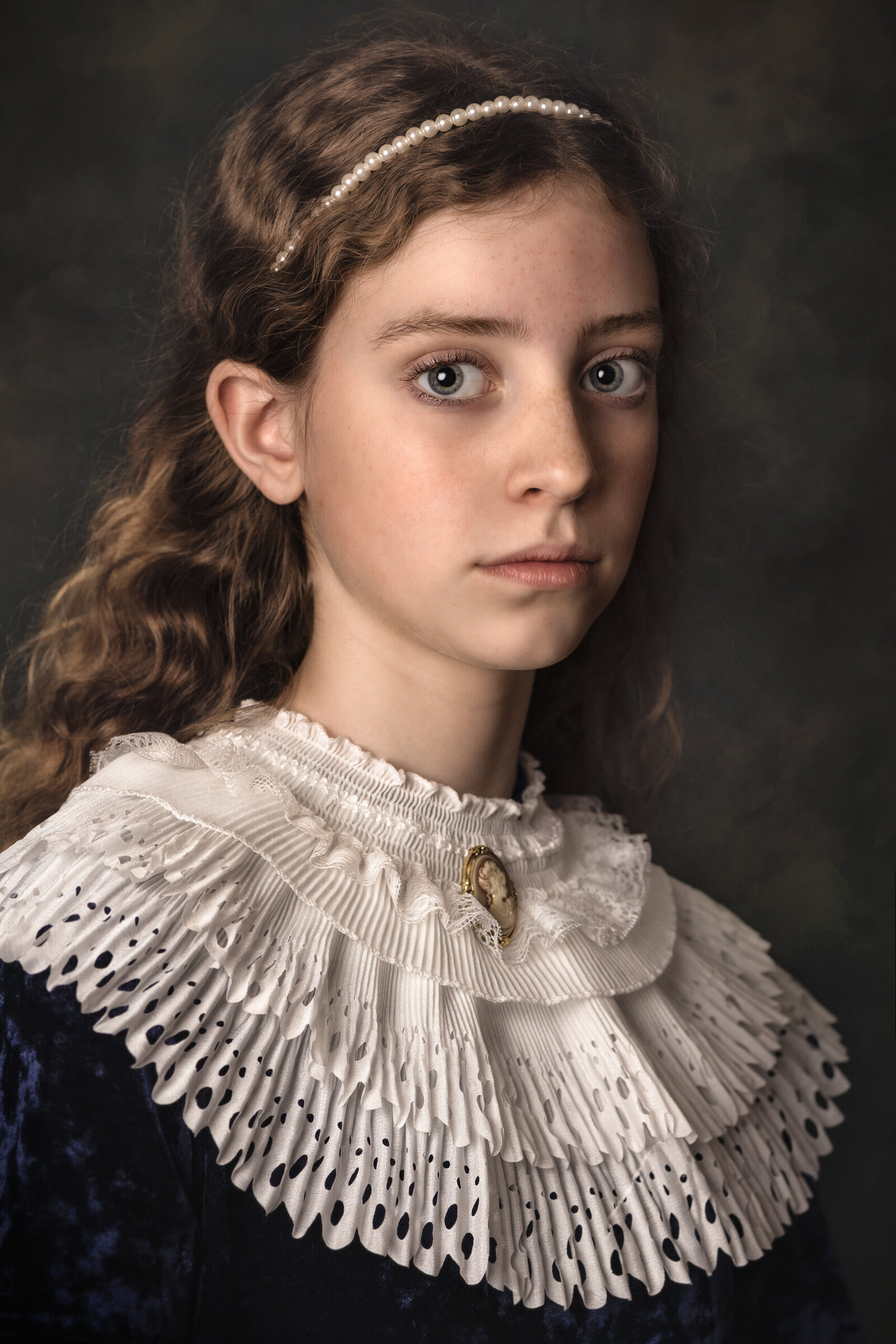 meisje kraag Rembrandt