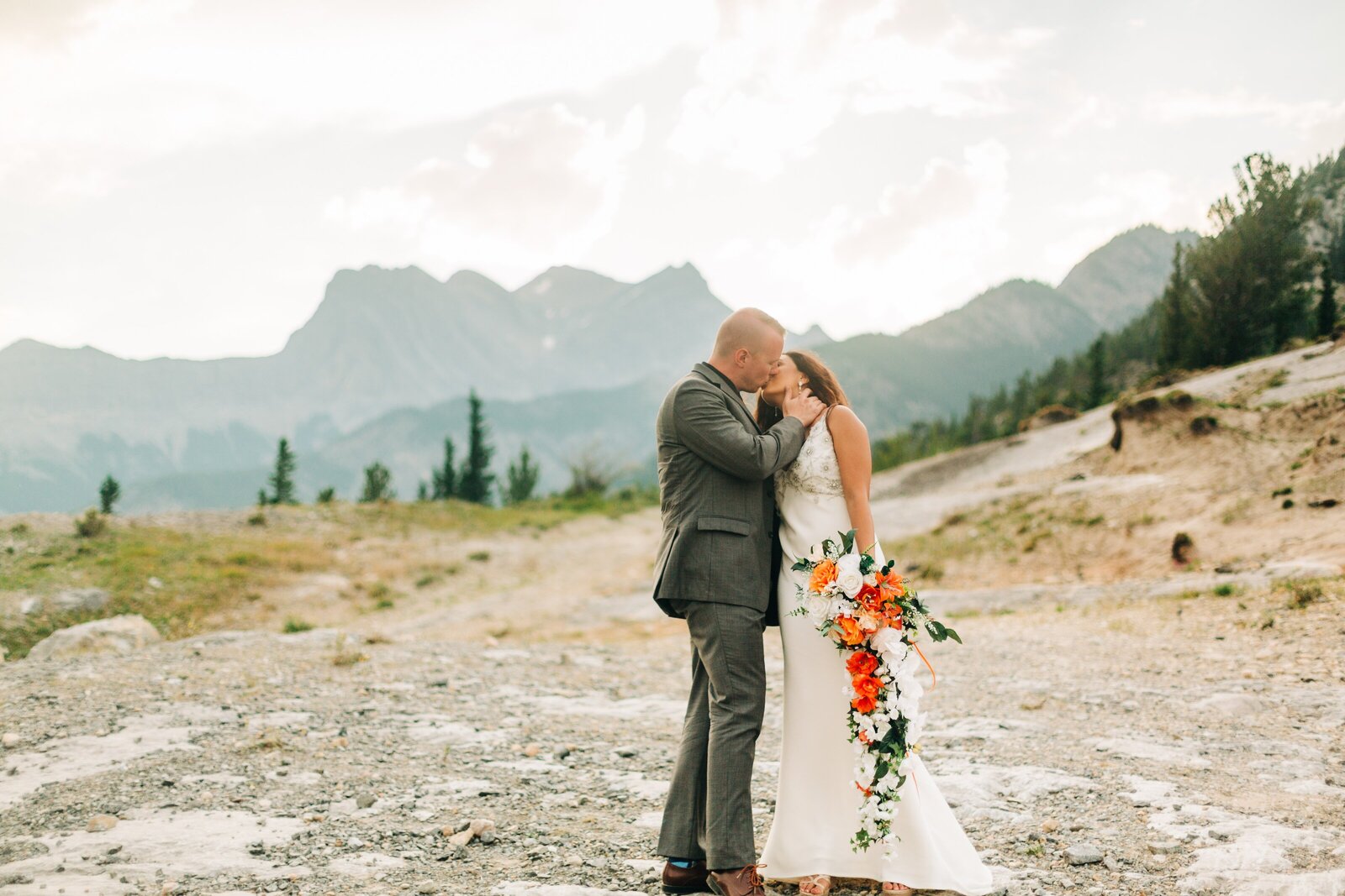 mountain wedding photographer alberta