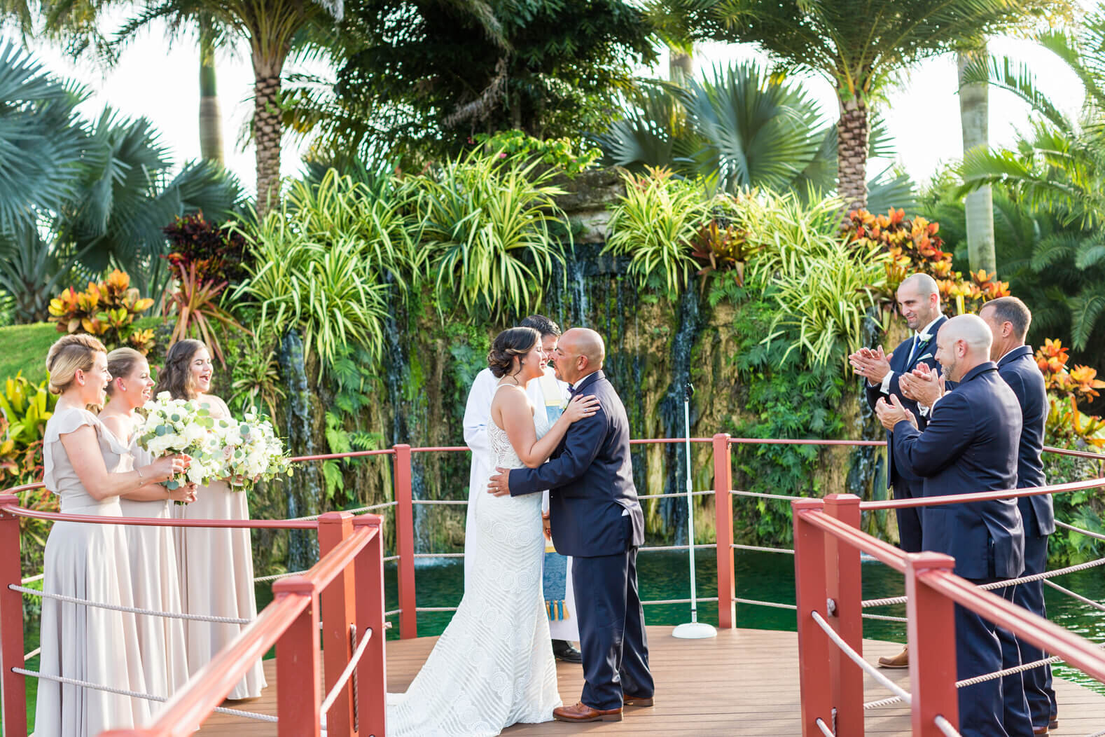 newleywed-first-kiss-longans-place-wedding-venue-miami-florida-25