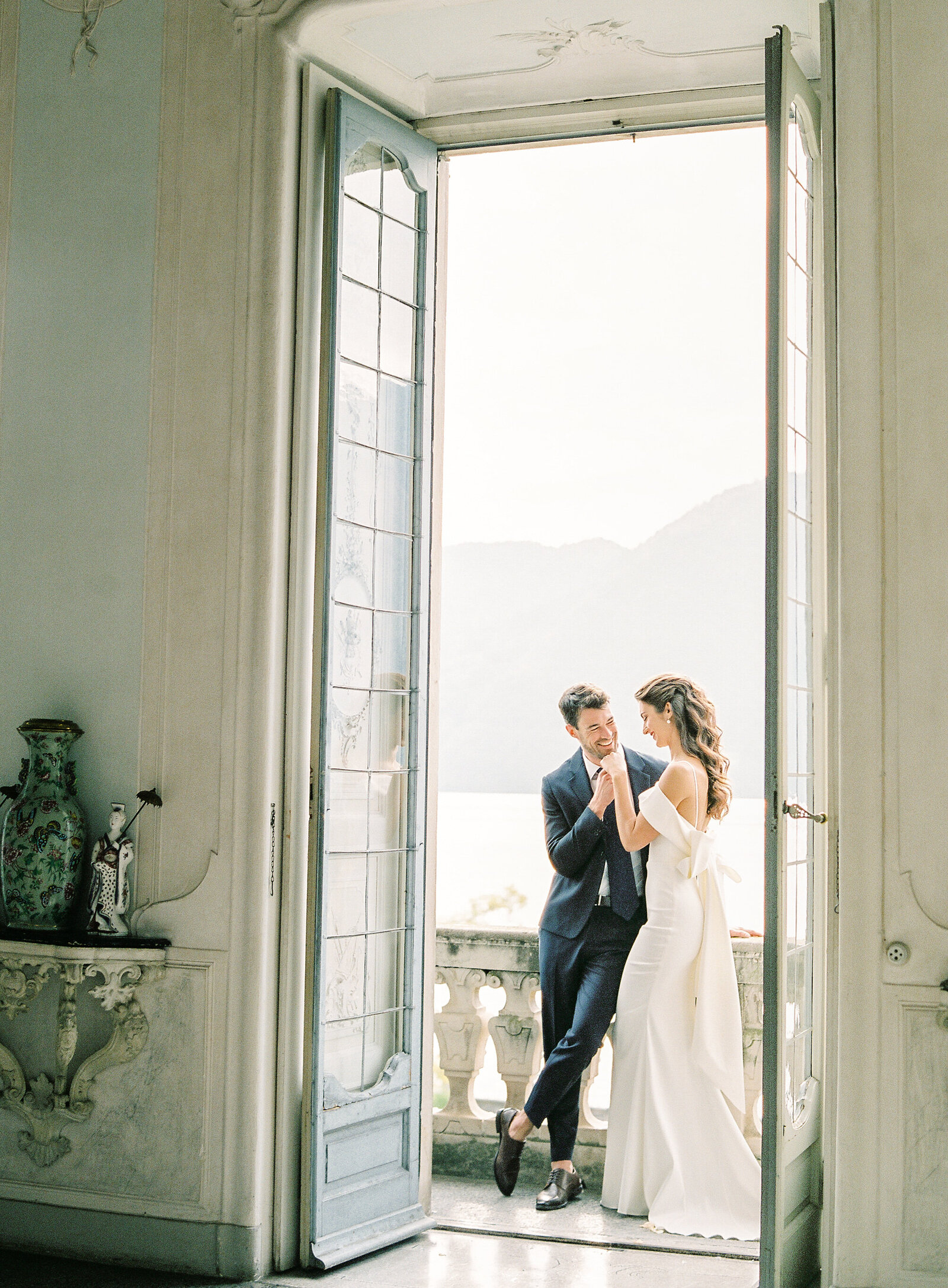 Destination wedding at Villa Sola Cabiati on Lake Como Italy by Lake Como Wedding Photographer Amy Mulder Photography