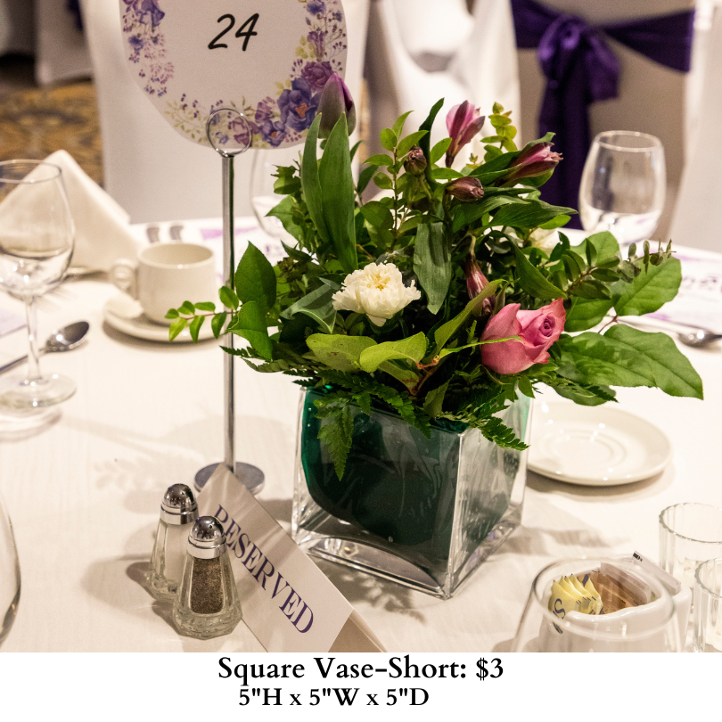 Square Vase-Short-193