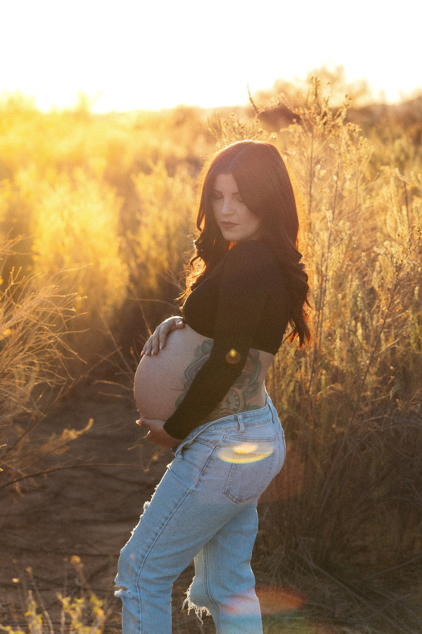 Elona Shea Photography_Lake Havasu_Maternity_Castle rock bay_