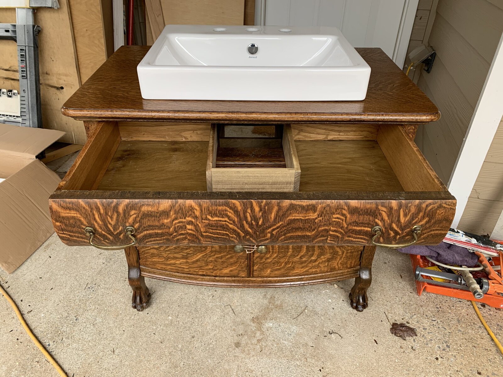 Vanity Retrofit Dresser