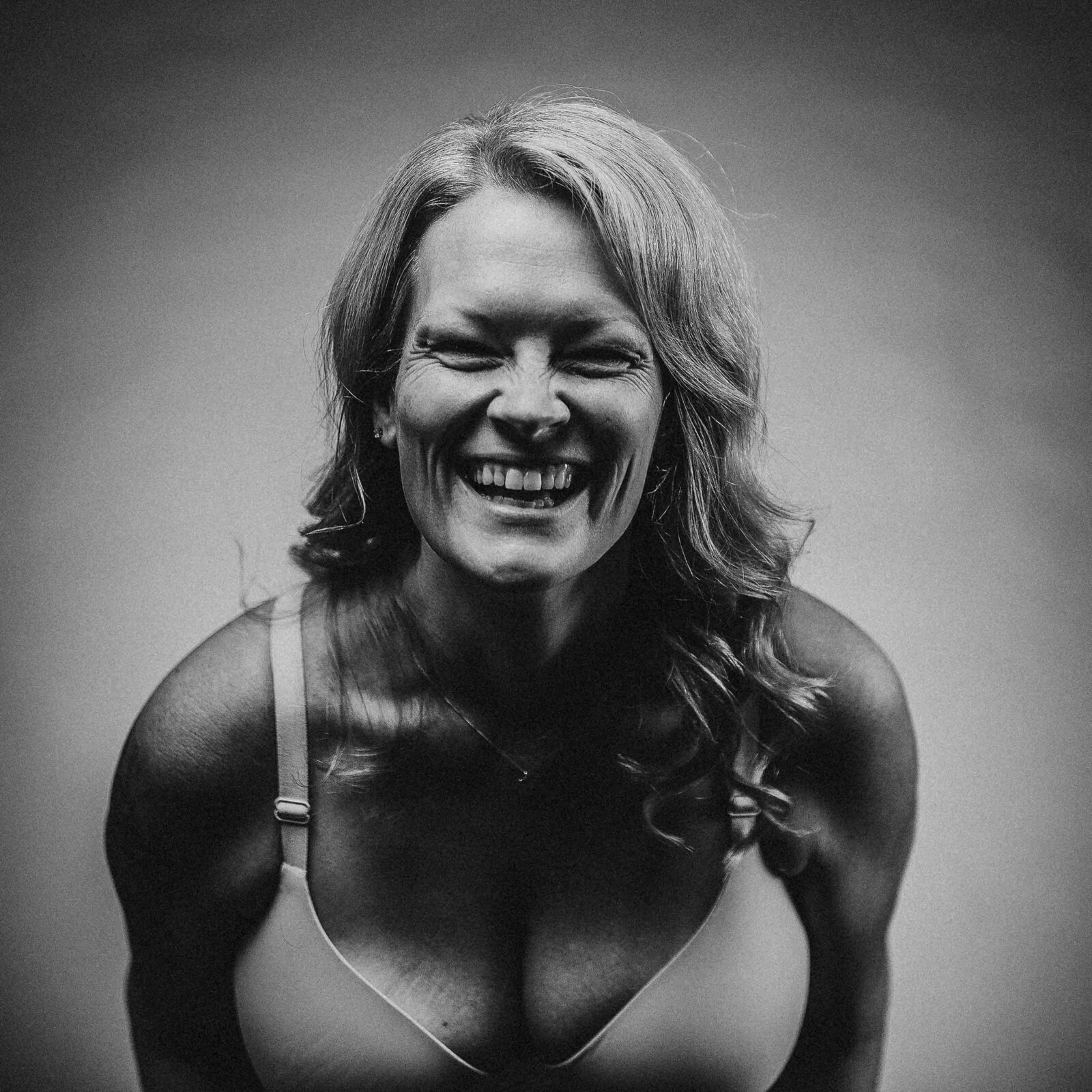 closeup photo of a woman smiling