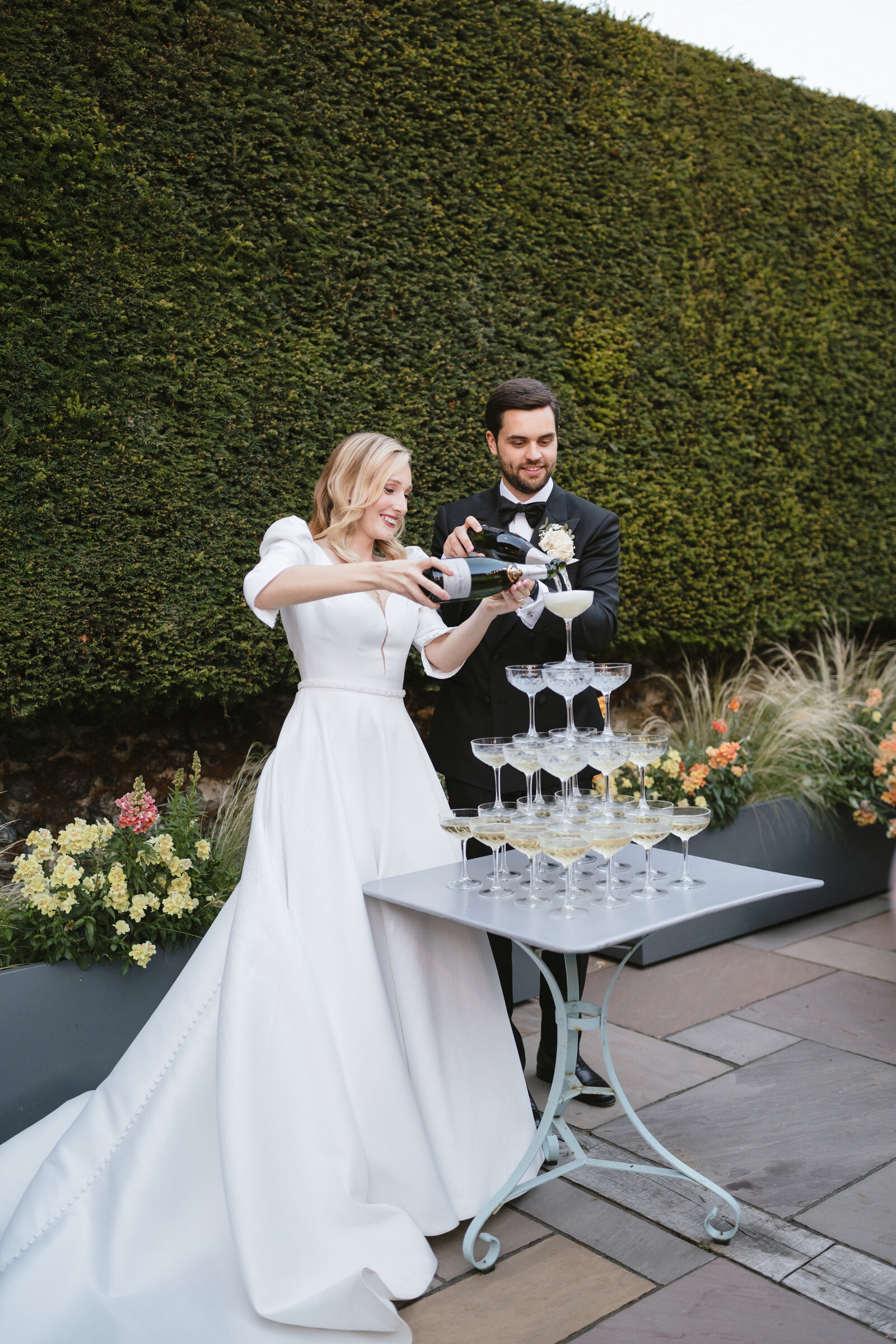 Chapel House Estate Wedding Logan & Paris-850