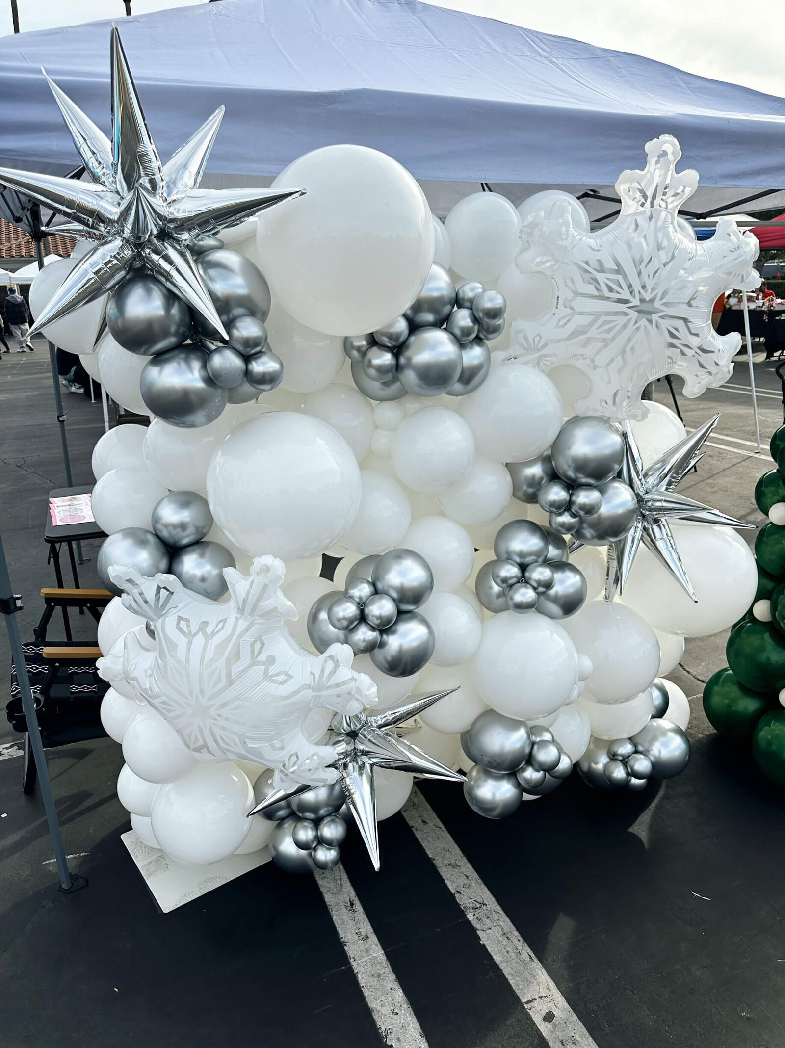 Big Christmas Balloon Decoration in Orange County