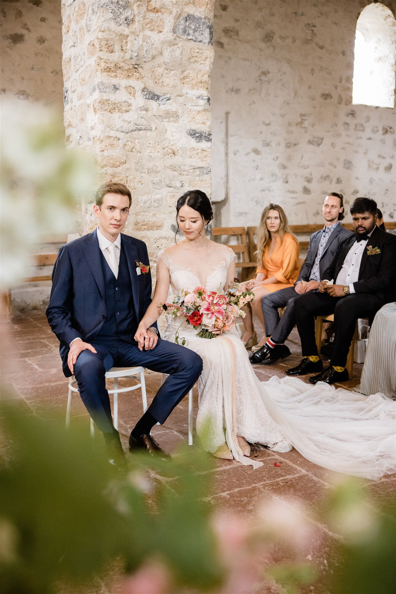 Lily + Roman Castle Wedding Spiez Lake Thun --178