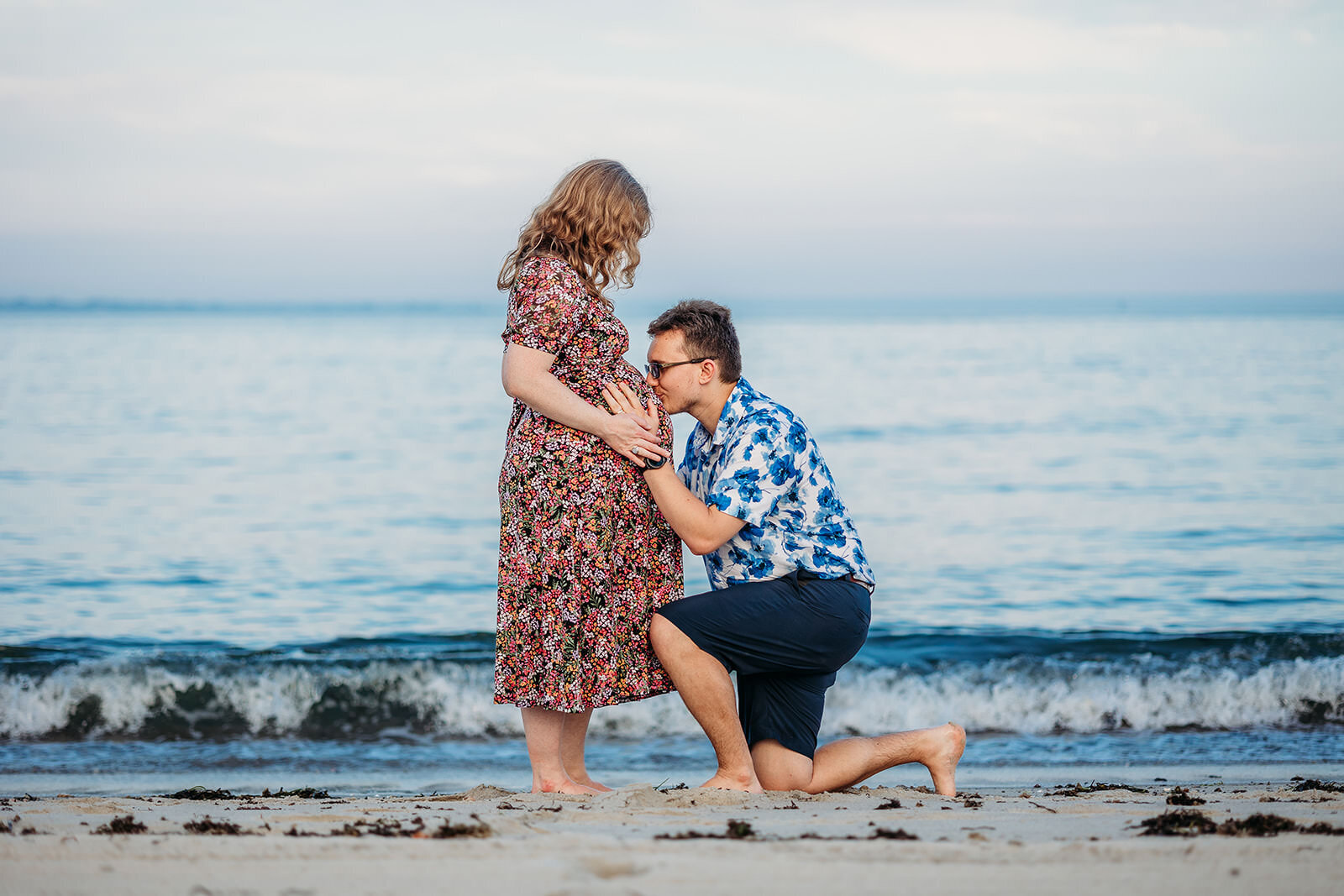 Harkness-Memorial-State-Park-Maternity-Photography-109