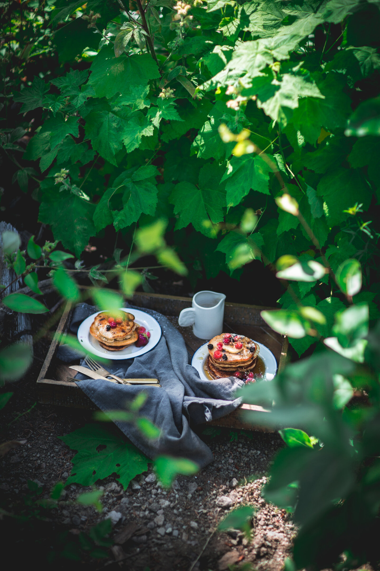 Blackberry Cornbread Pancakes by Eva Kosmas Flores001-2