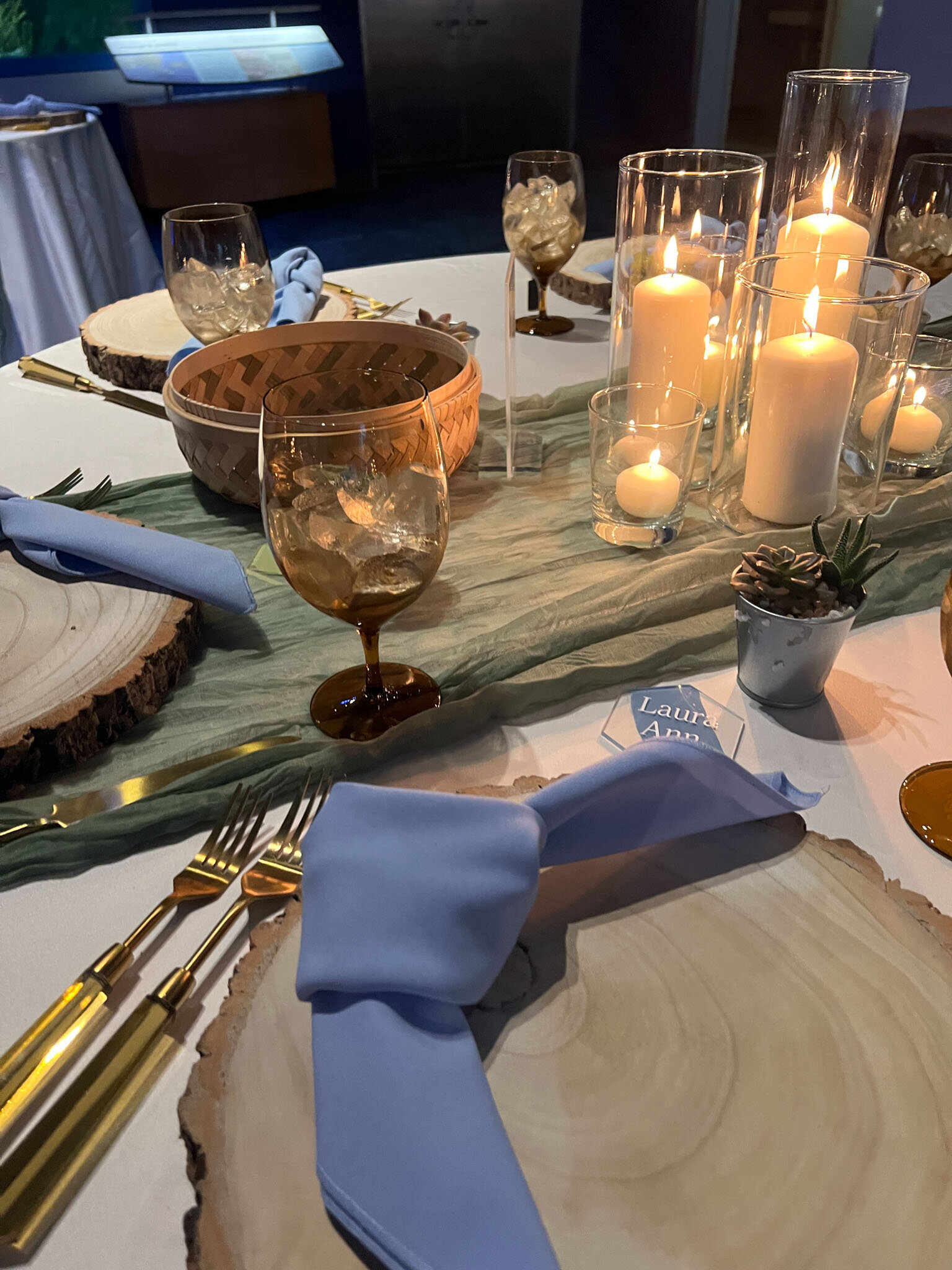 Luxurious table setup