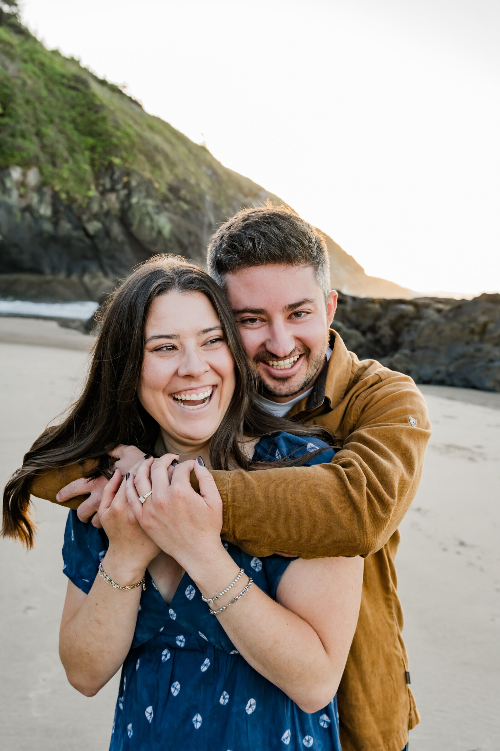 Engagement Photographer in Lincoln City Oregon 