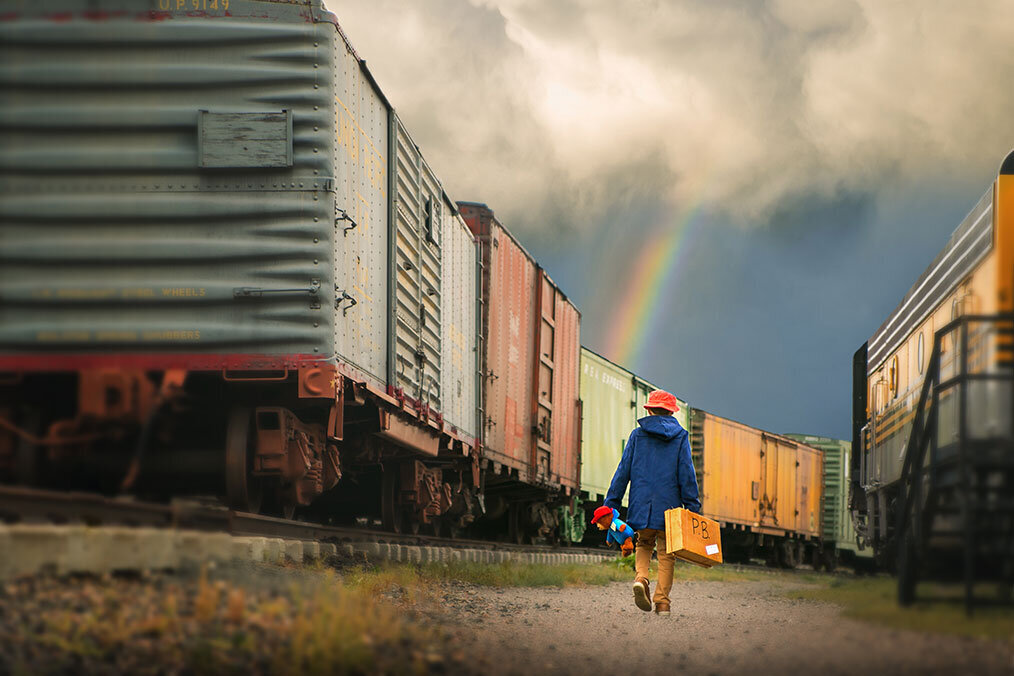 colorado-train-museum-paddington-bear-child-boy-suitcase-rainbow-hope