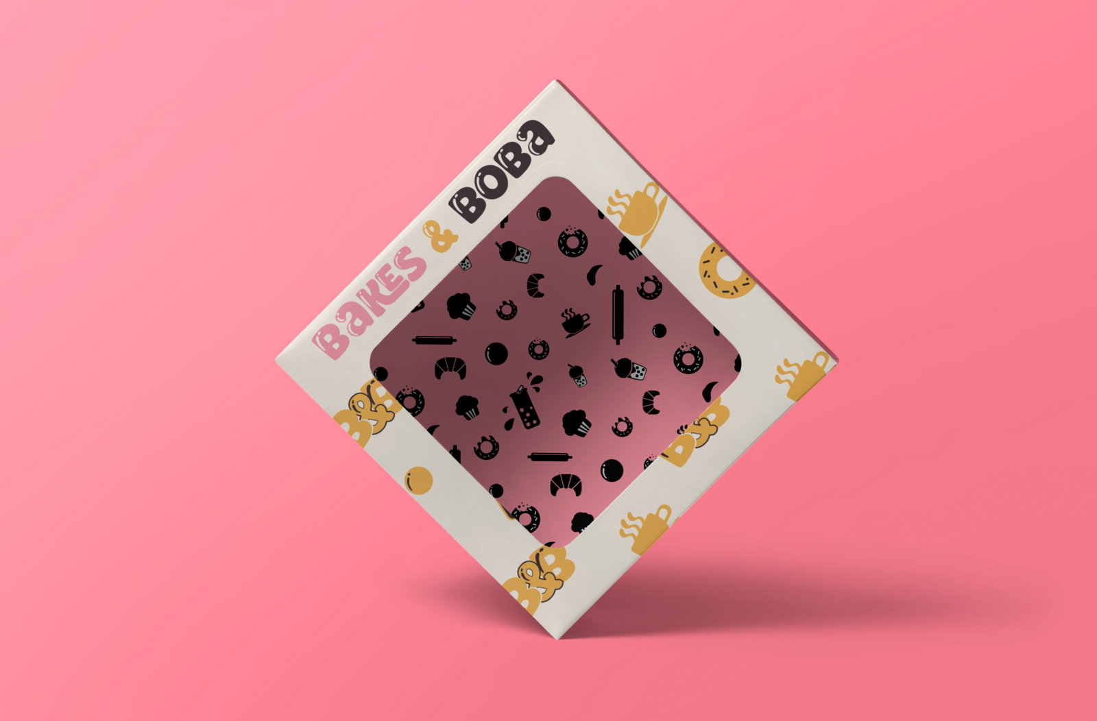 BnB Cake Box Mockup