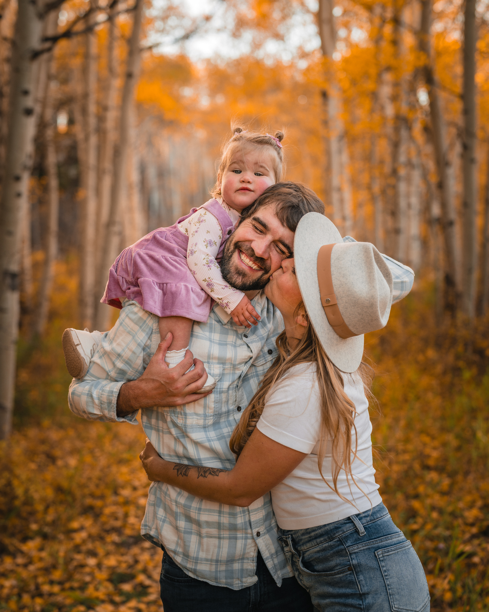 Ferguson Fam family portrait in Aspen