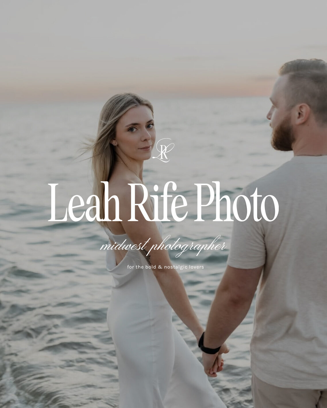 Leah Rifle Photo's photography website showcase
