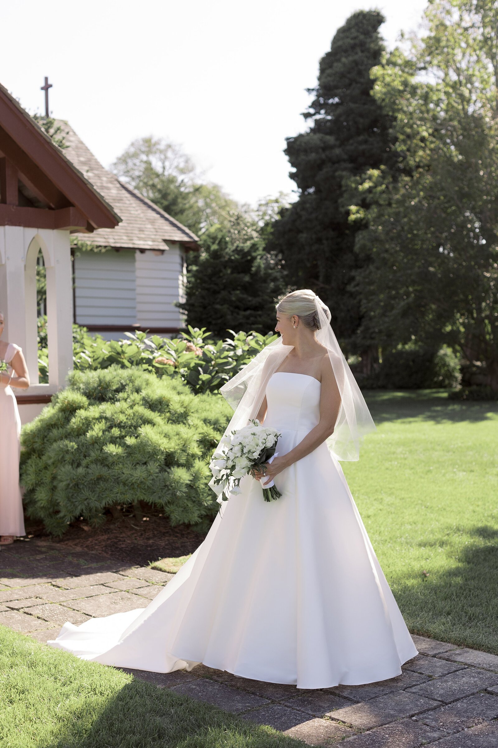 Tented South Dartmouth wedding at Salters Point. Deborah Zoe Photography.