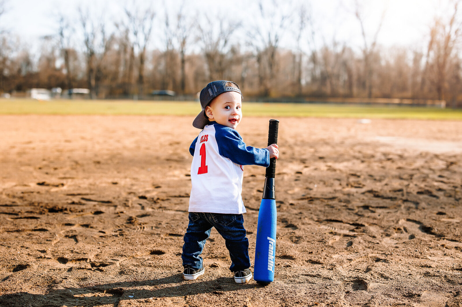 Baseball Themed Milestone Session