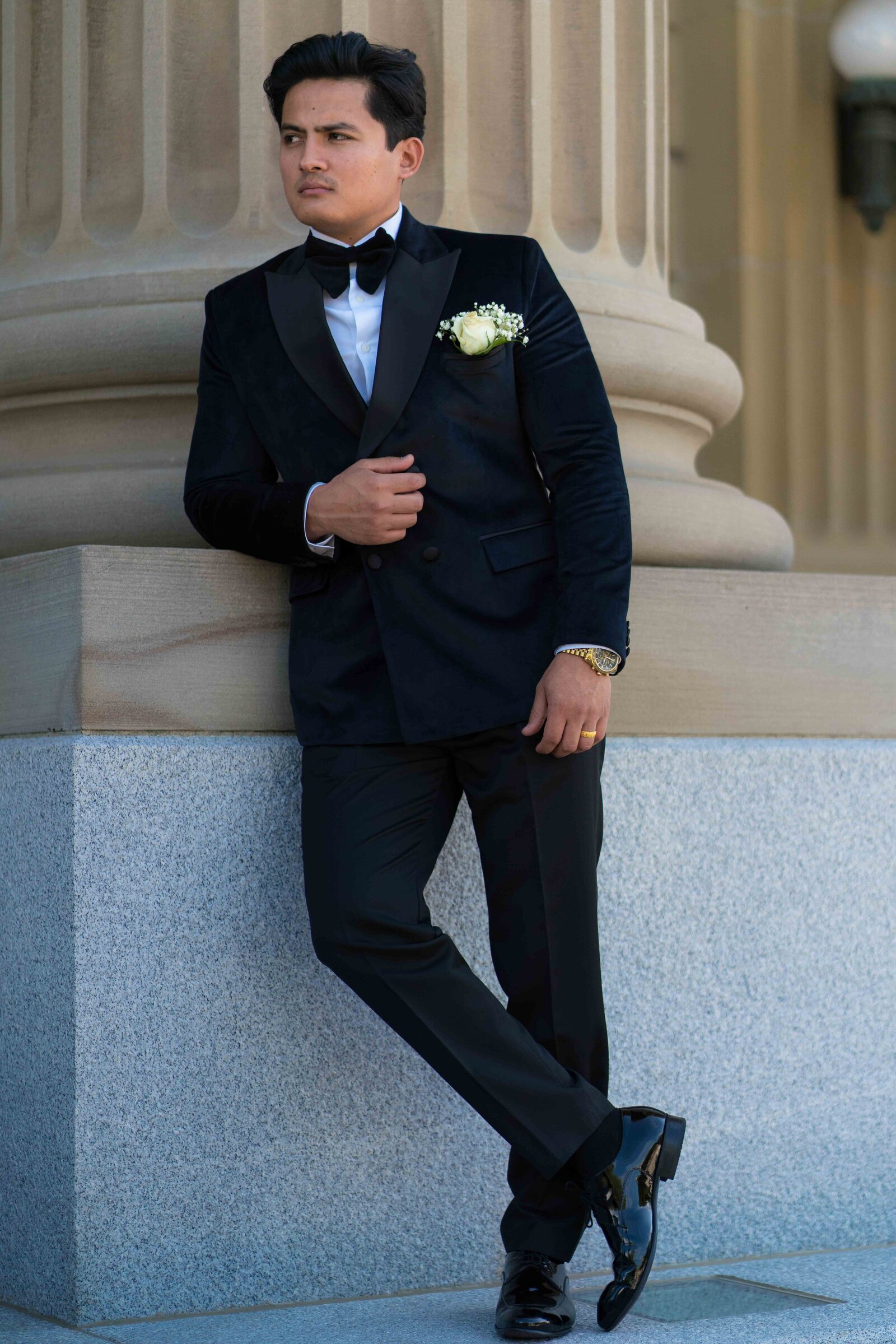 Afghani Groom at the Edmonton legislative Grounds