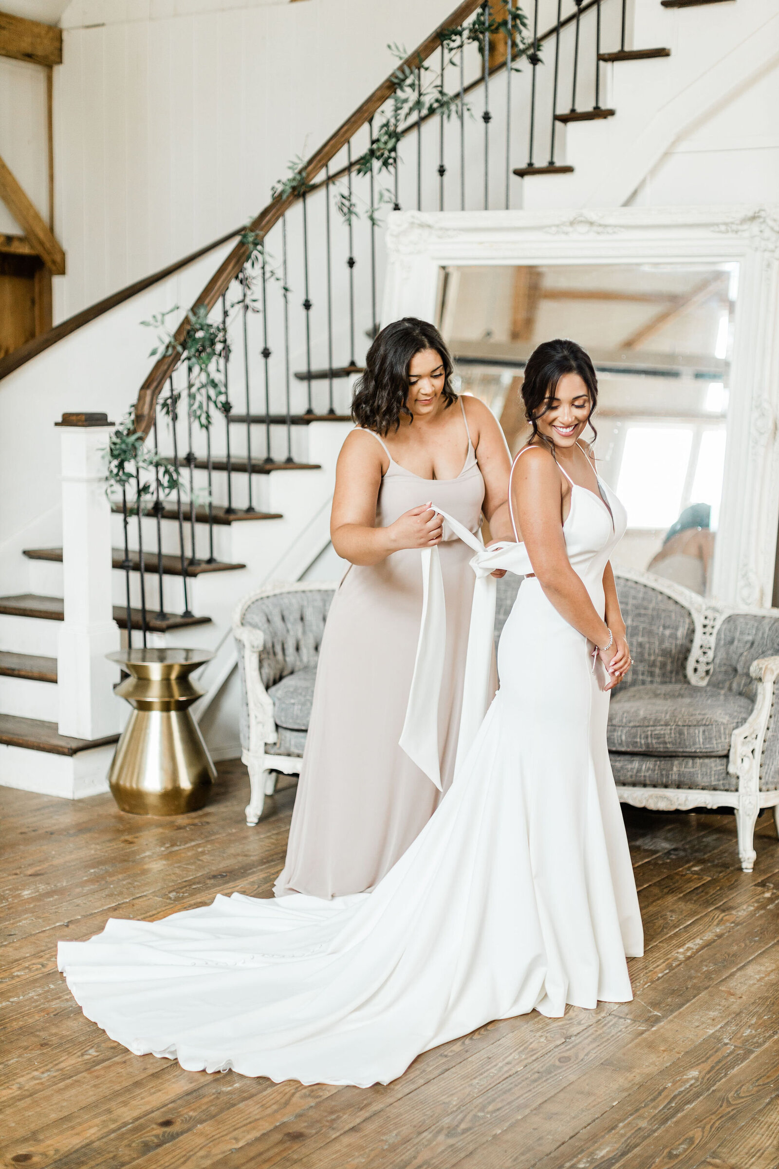 Bride Getting Dressed | Cleveland OH | The Axtells Photo and Film