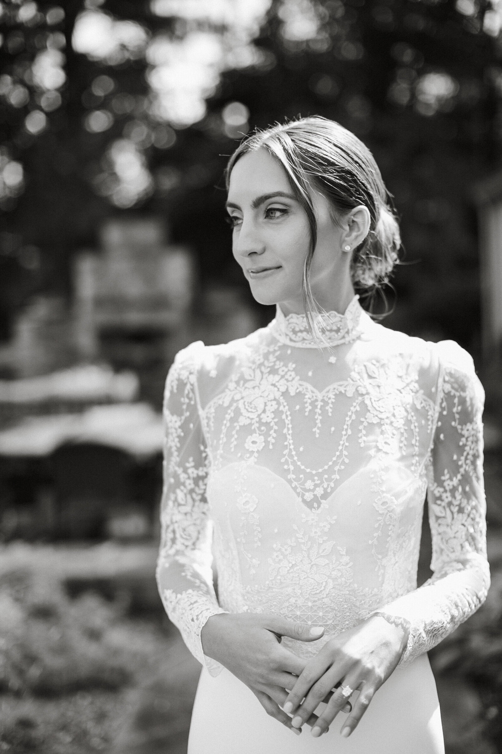 A sweet stolen moment at this Philly wedding captured by Philadelphia wedding photographer. 